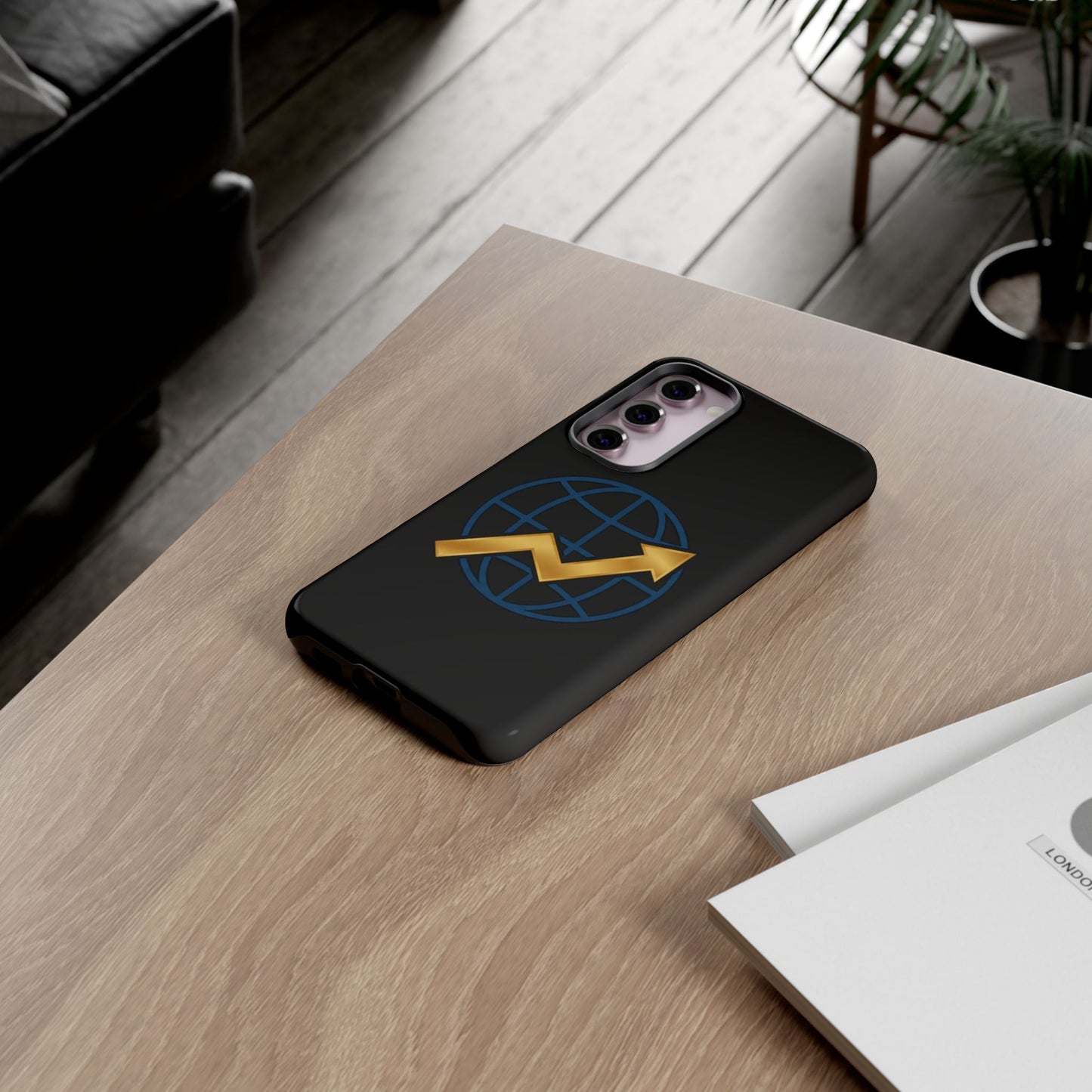 Phone Case — Global Growth Arrow Graphic (Investing & Business Motivational)