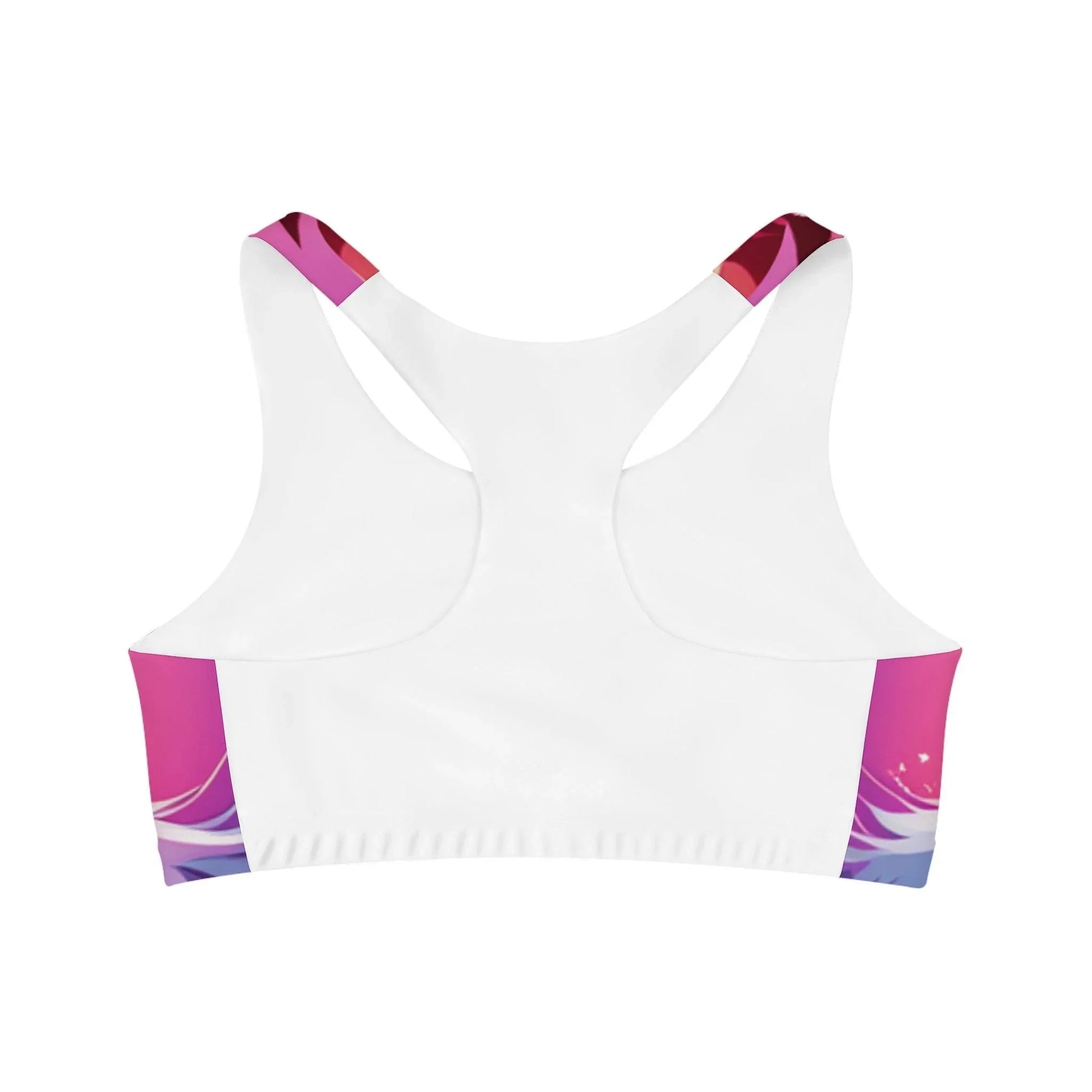 Vibrant Goat-Themed Sports Bra: Energize Your Workout with Playful Style - Oceanfront Products