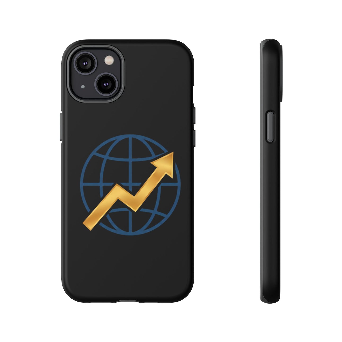 Phone Case — Global Growth Arrow Graphic (Investing & Business Motivational)