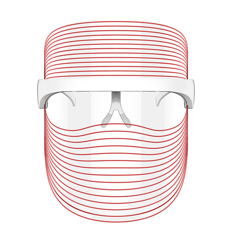7 Color LED Mask Red Light Therapy Skin Rejuvenation Massager Beauty Home Skin Face Whitening Anti Aging SPA Device Oceanfront Products