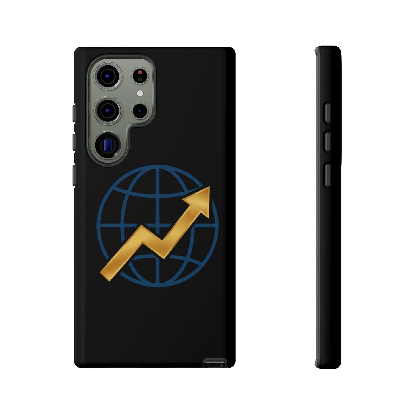 Phone Case — Global Growth Arrow Graphic (Investing & Business Motivational)