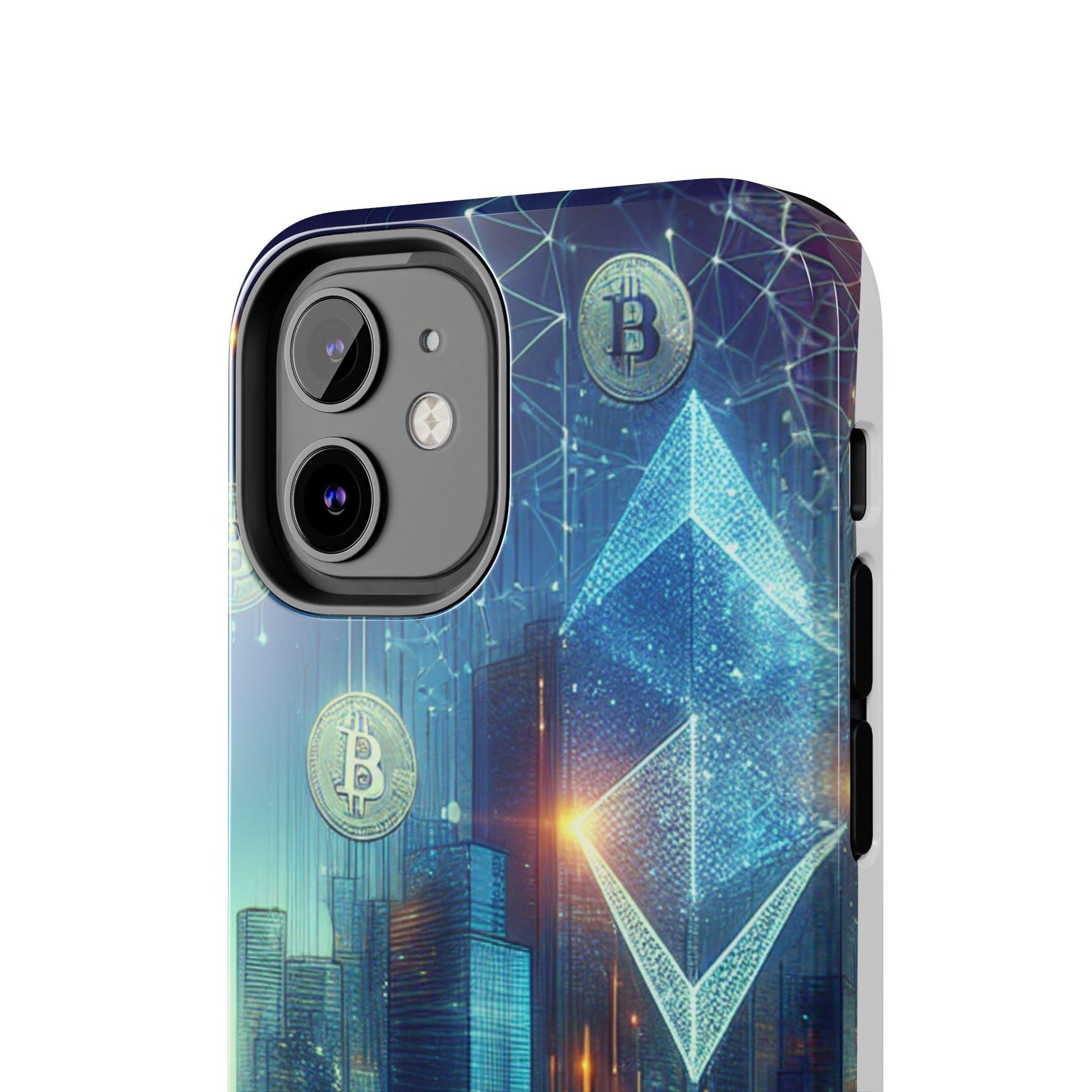 Phone Case - Cryptocurrency Enthusiasts Futuristic Design - Oceanfront Products