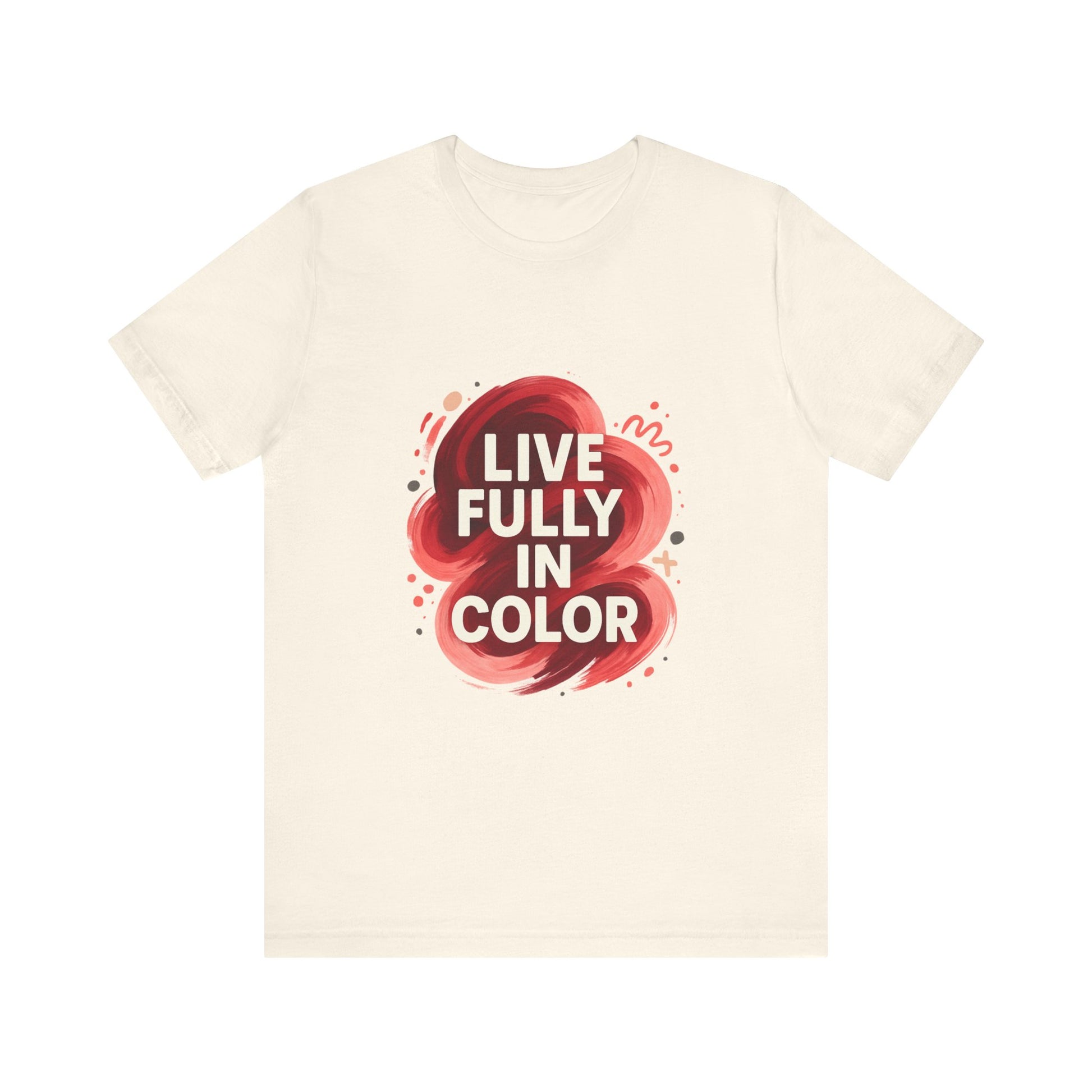 Short Sleeve Tee Bold Color Palette Cherry Coded - Oceanfront Products