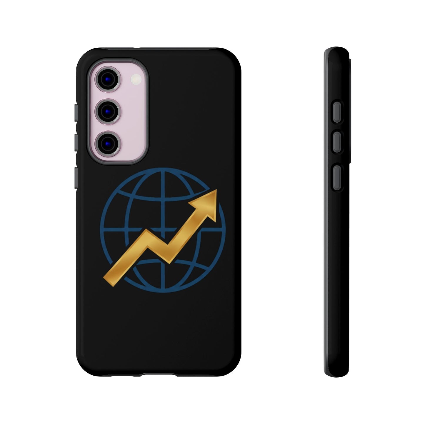 Phone Case — Global Growth Arrow Graphic (Investing & Business Motivational)