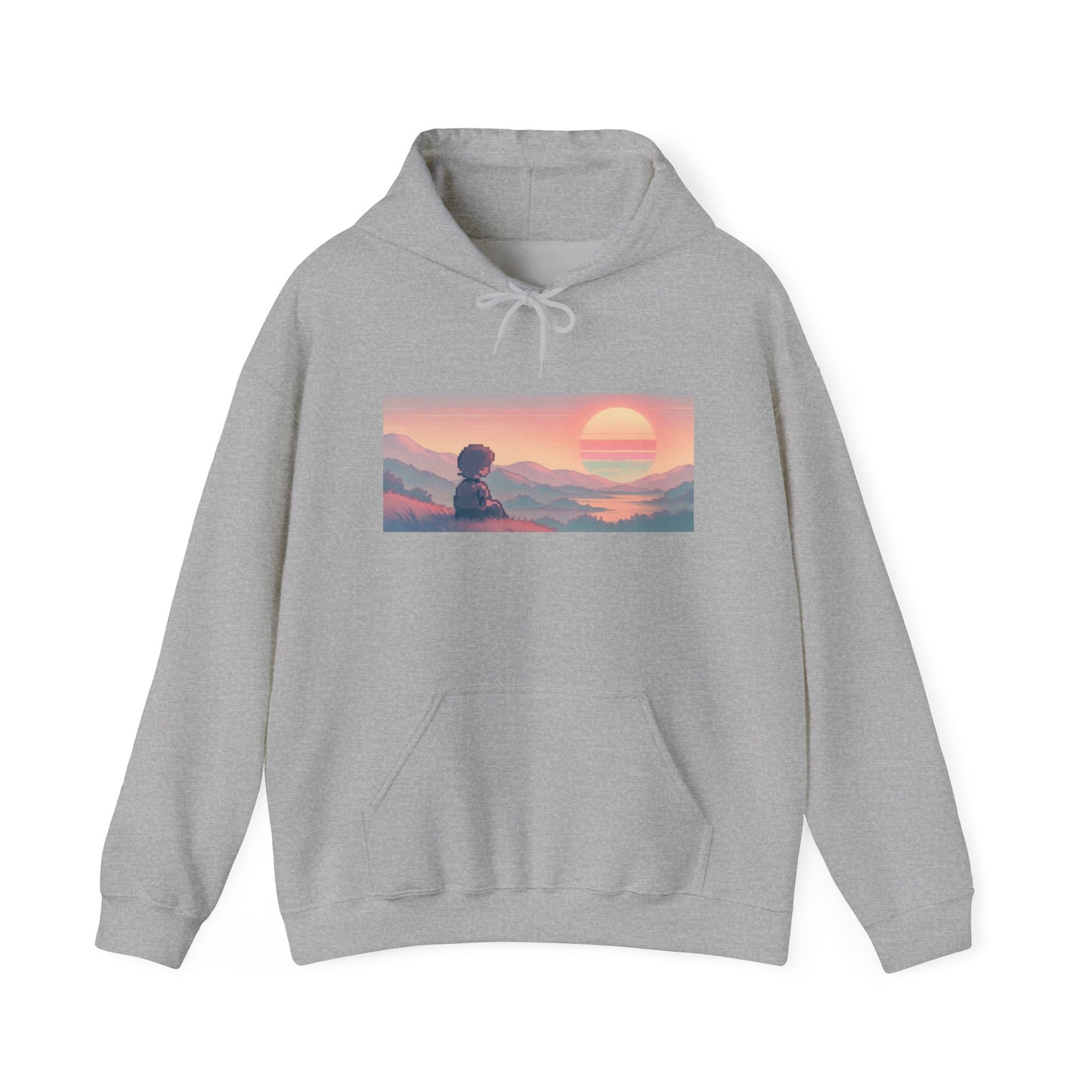 Oceanfront “Golden Hour Reflection” Sweatshirt – Unisex Heavy Blend™ Crewneck for Everyday Comfort - Oceanfront Products