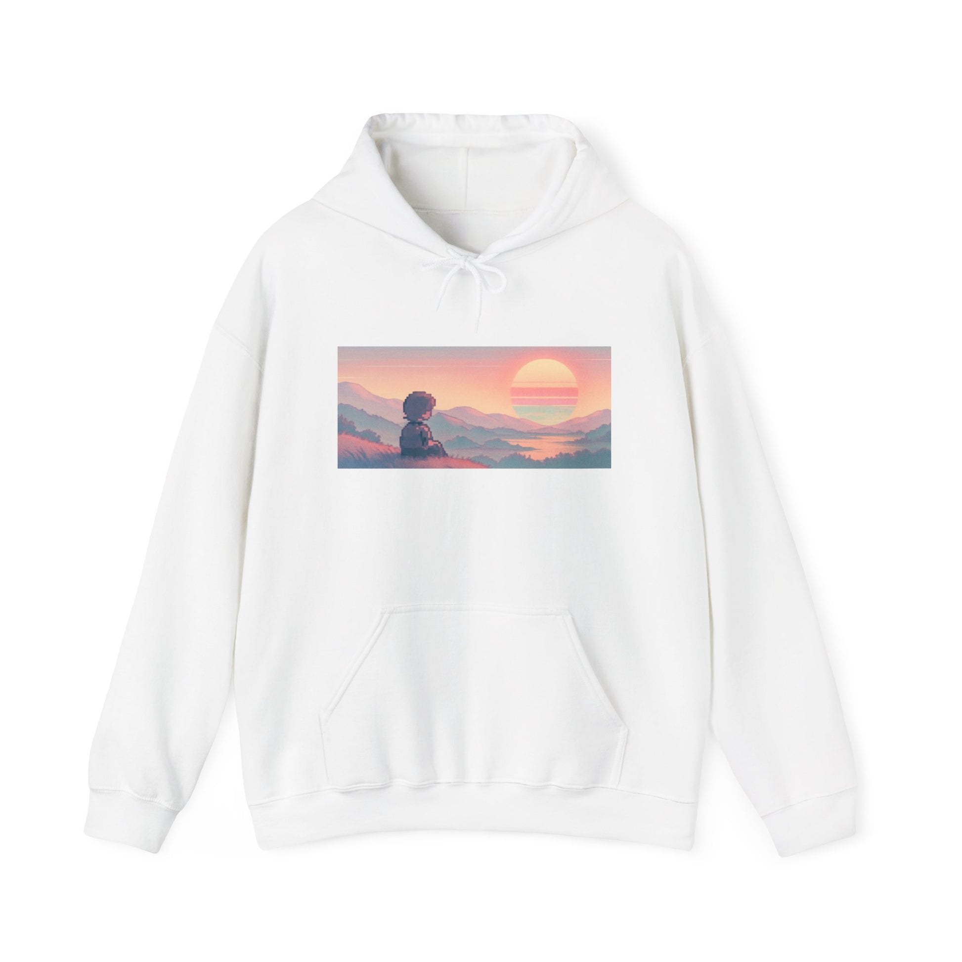 Oceanfront “Golden Hour Reflection” Sweatshirt – Unisex Heavy Blend™ Crewneck for Everyday Comfort - Oceanfront Products