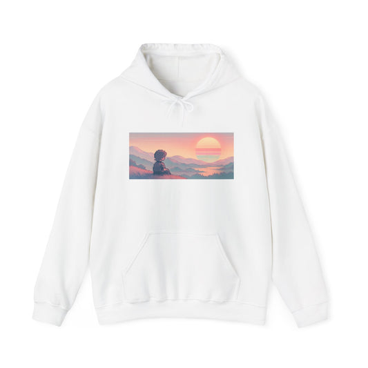 Oceanfront “Golden Hour Reflection” Sweatshirt – Unisex Heavy Blend™ Crewneck for Everyday Comfort - Oceanfront Products