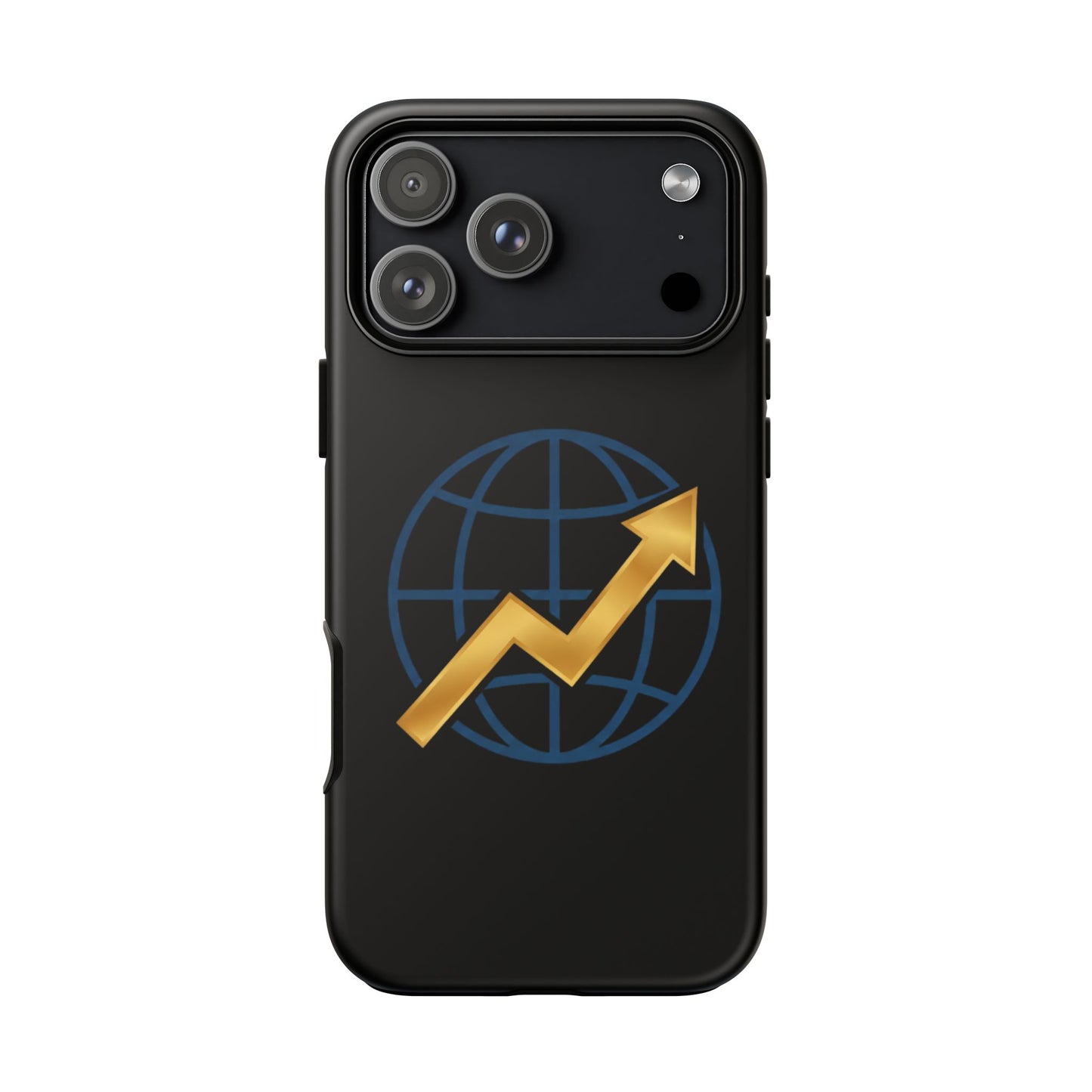 Phone Case — Global Growth Arrow Graphic (Investing & Business Motivational)