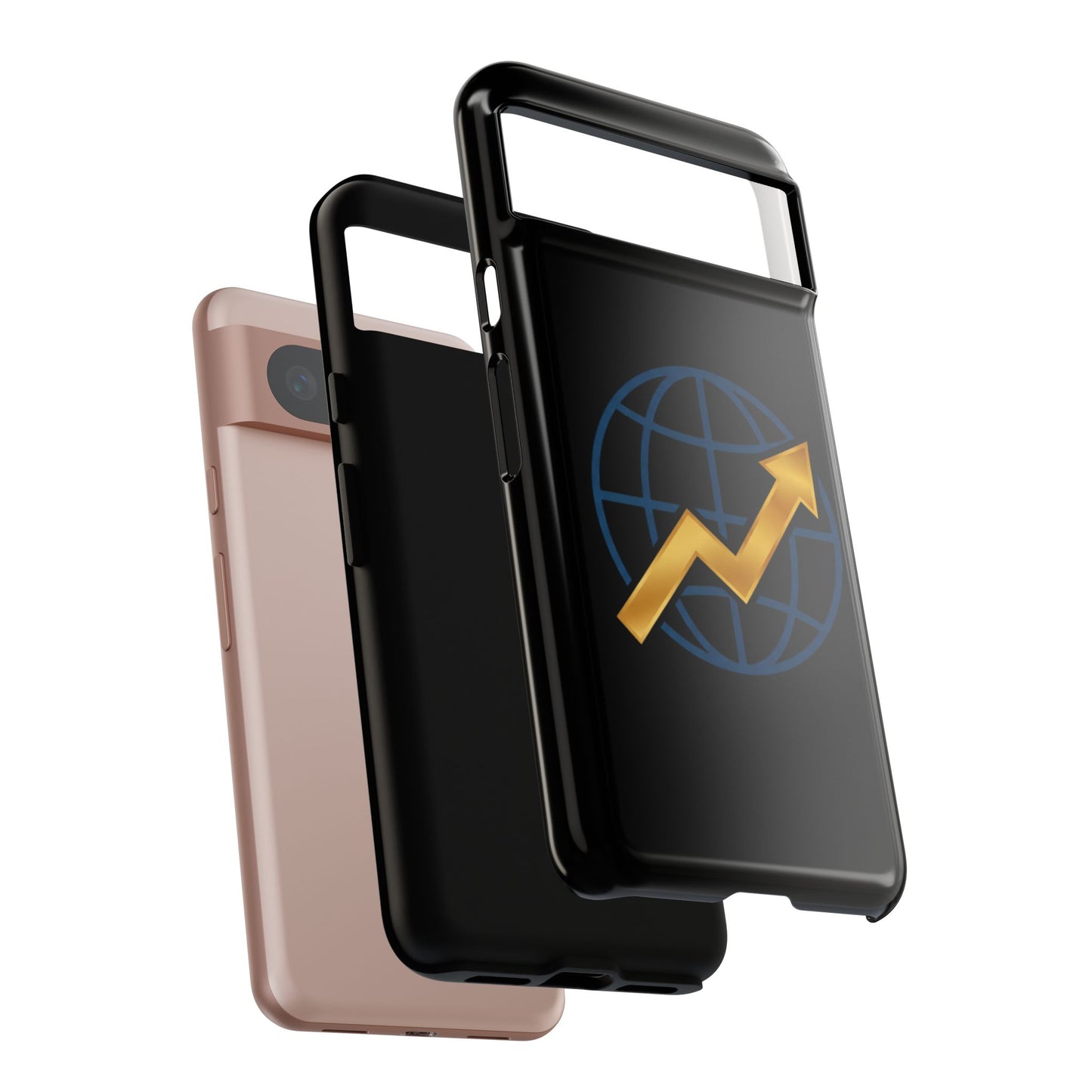 Phone Case — Global Growth Arrow Graphic (Investing & Business Motivational)