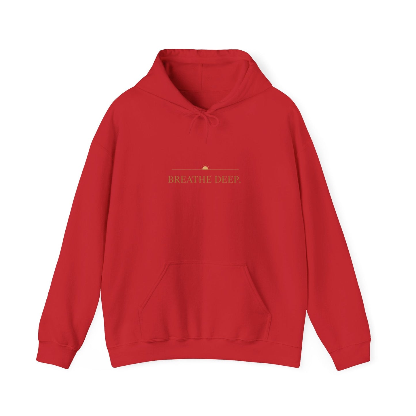 Oceanfront “Breathe Deep” Hoodie | Oversized Luxury Comfortwear | Coastal Minimalist Streetwear Printify