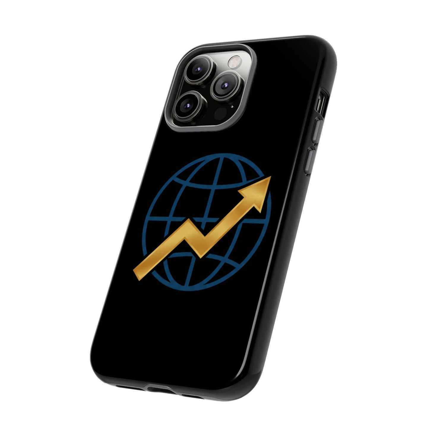 Phone Case — Global Growth Arrow Graphic (Investing & Business Motivational)