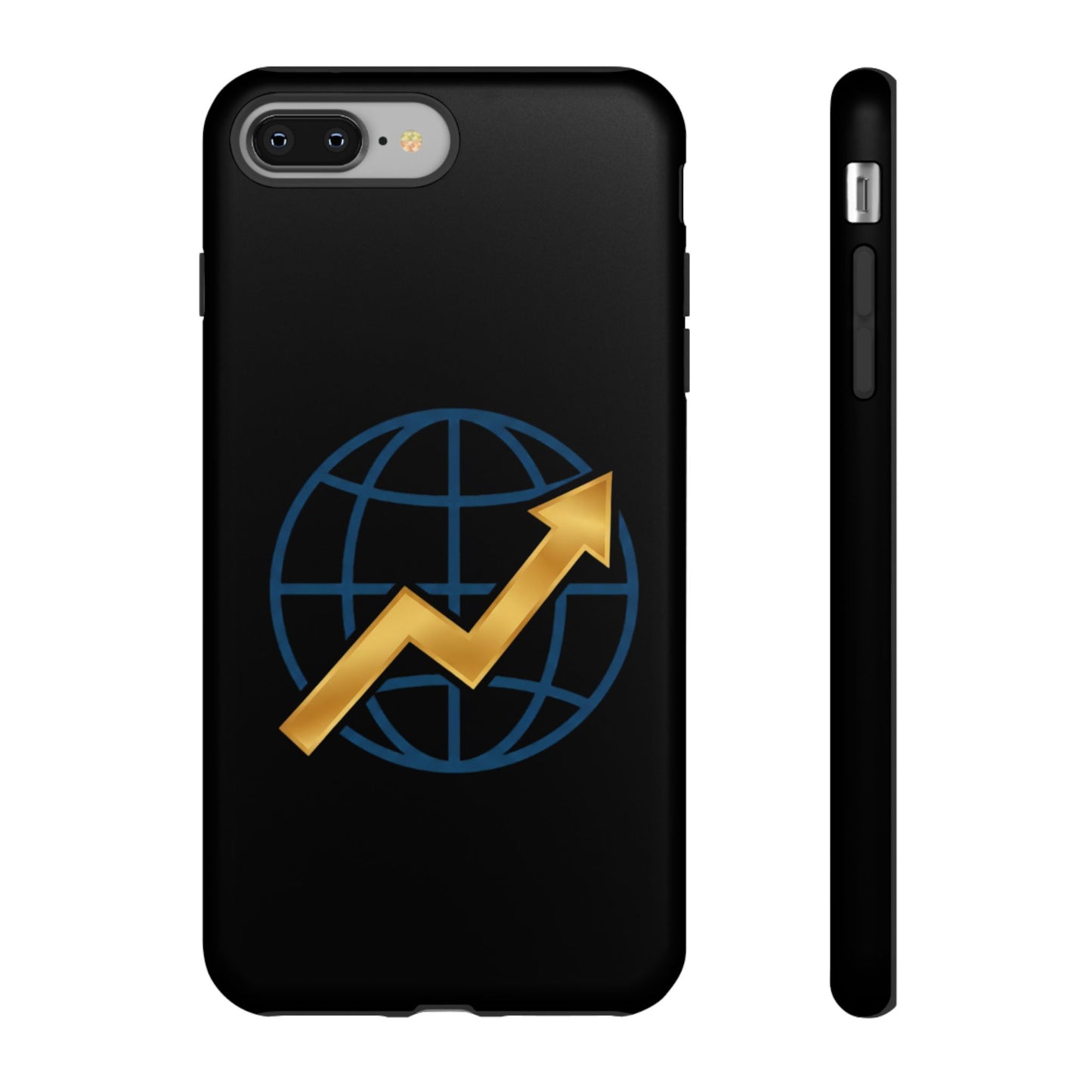 Phone Case — Global Growth Arrow Graphic (Investing & Business Motivational)