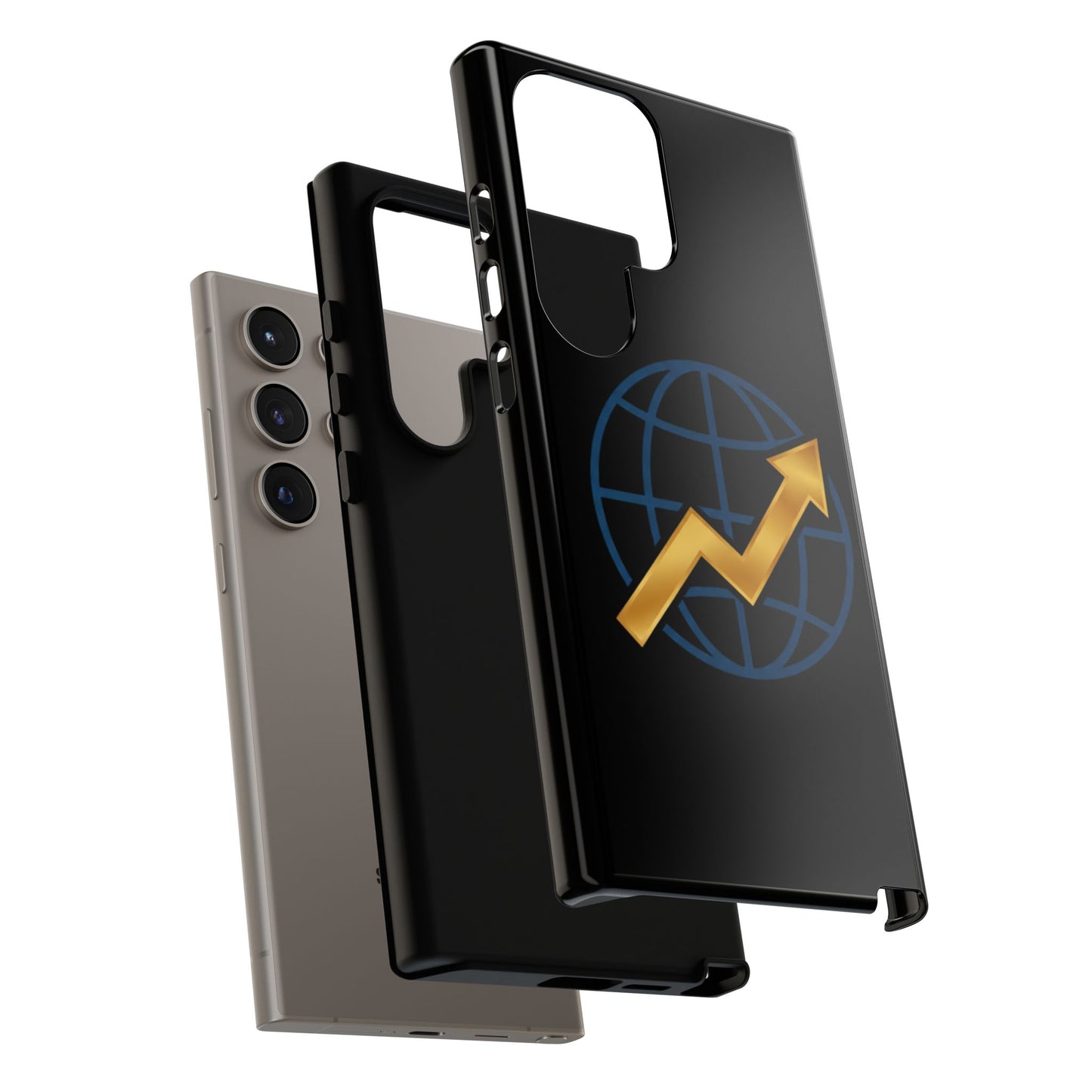 Phone Case — Global Growth Arrow Graphic (Investing & Business Motivational)