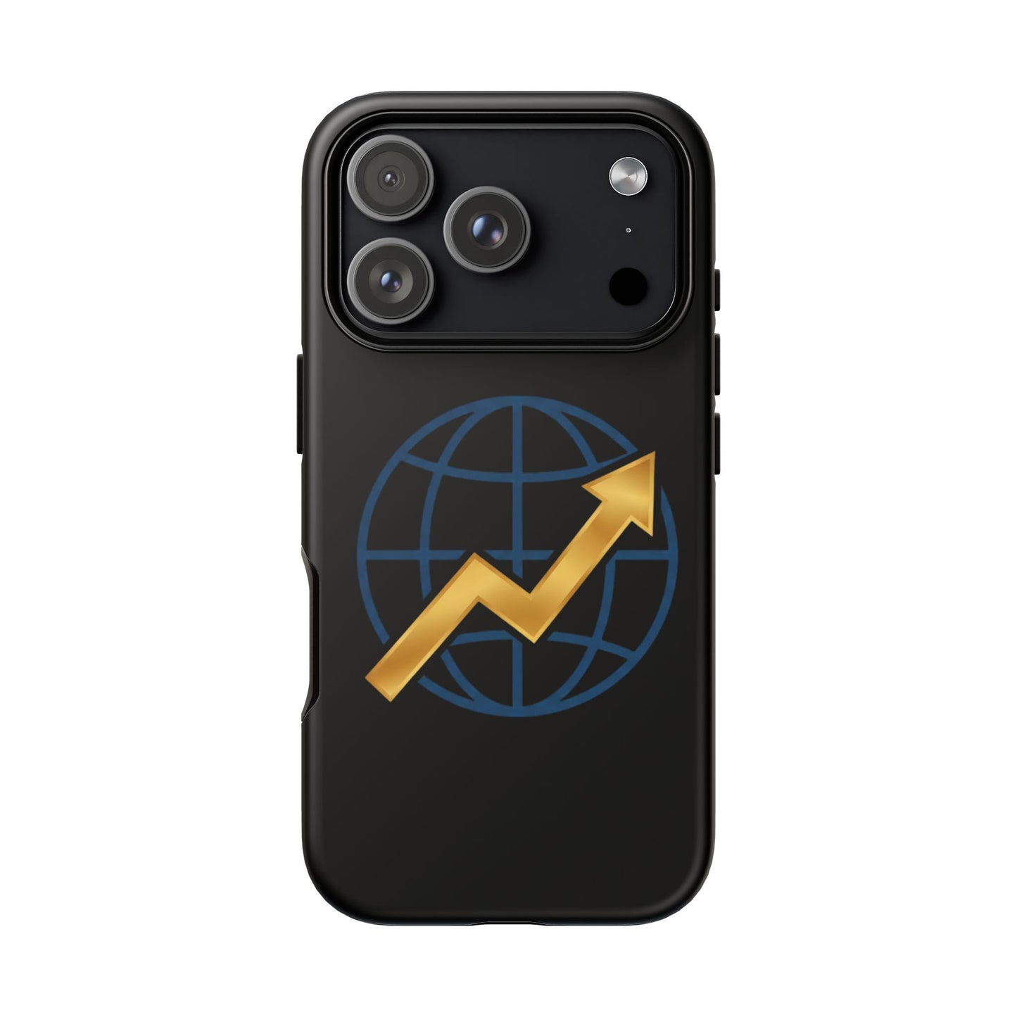 Phone Case — Global Growth Arrow Graphic (Investing & Business Motivational)