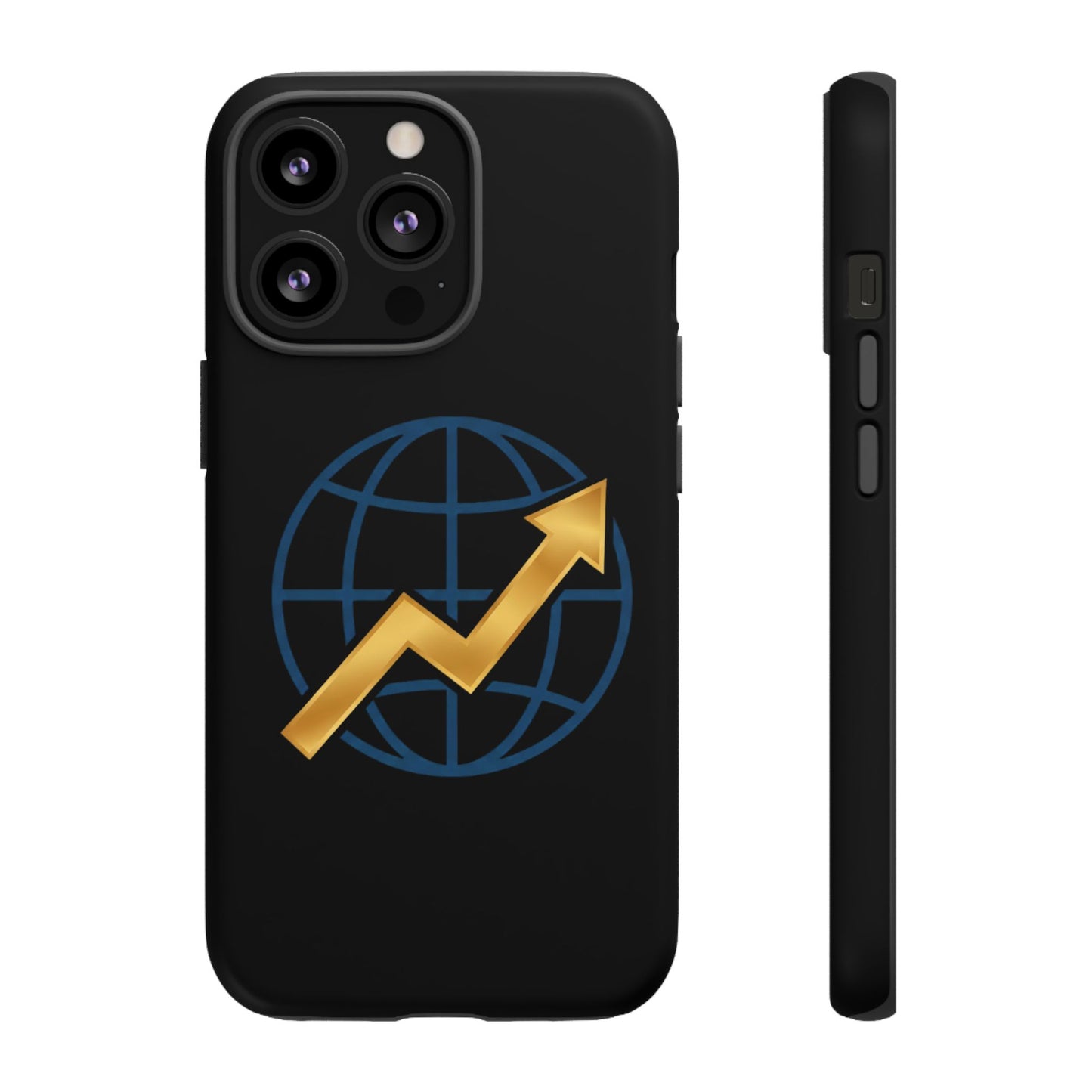 Phone Case — Global Growth Arrow Graphic (Investing & Business Motivational)
