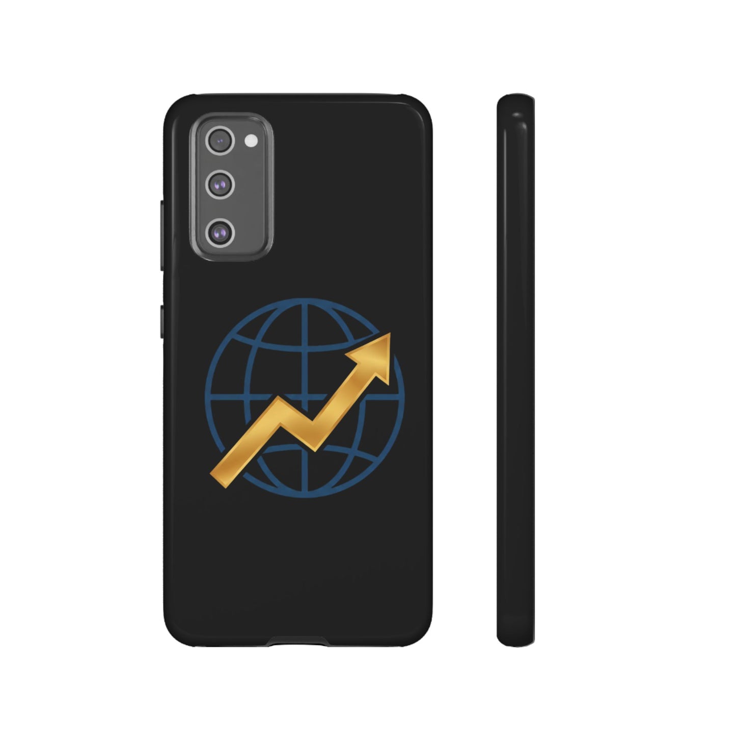 Phone Case — Global Growth Arrow Graphic (Investing & Business Motivational)