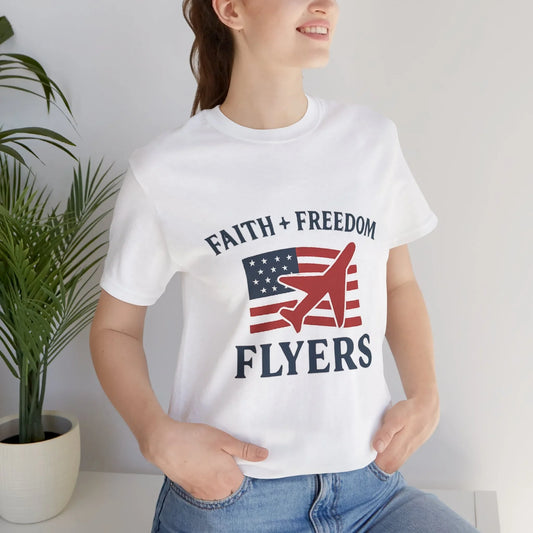 Faith and Freedom Flyers T-Shirt - Oceanfront Products