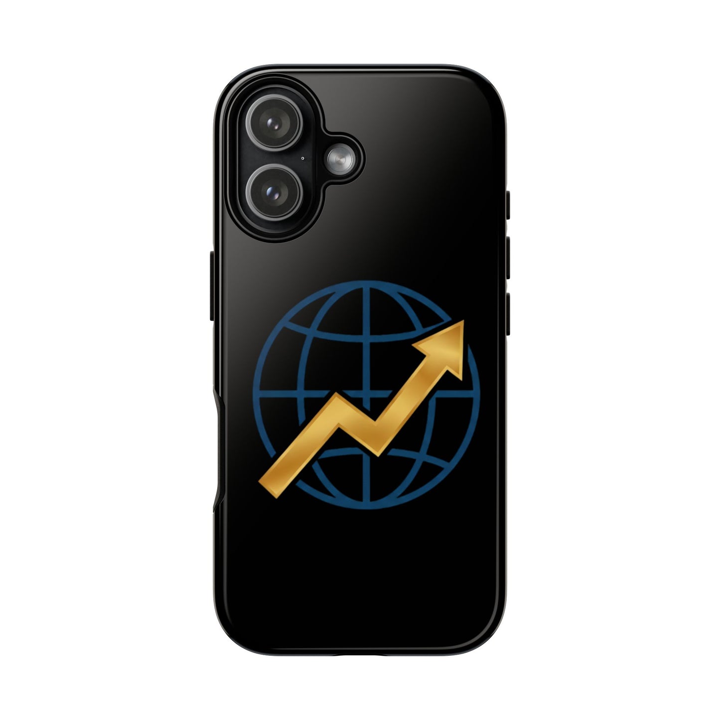 Phone Case — Global Growth Arrow Graphic (Investing & Business Motivational)