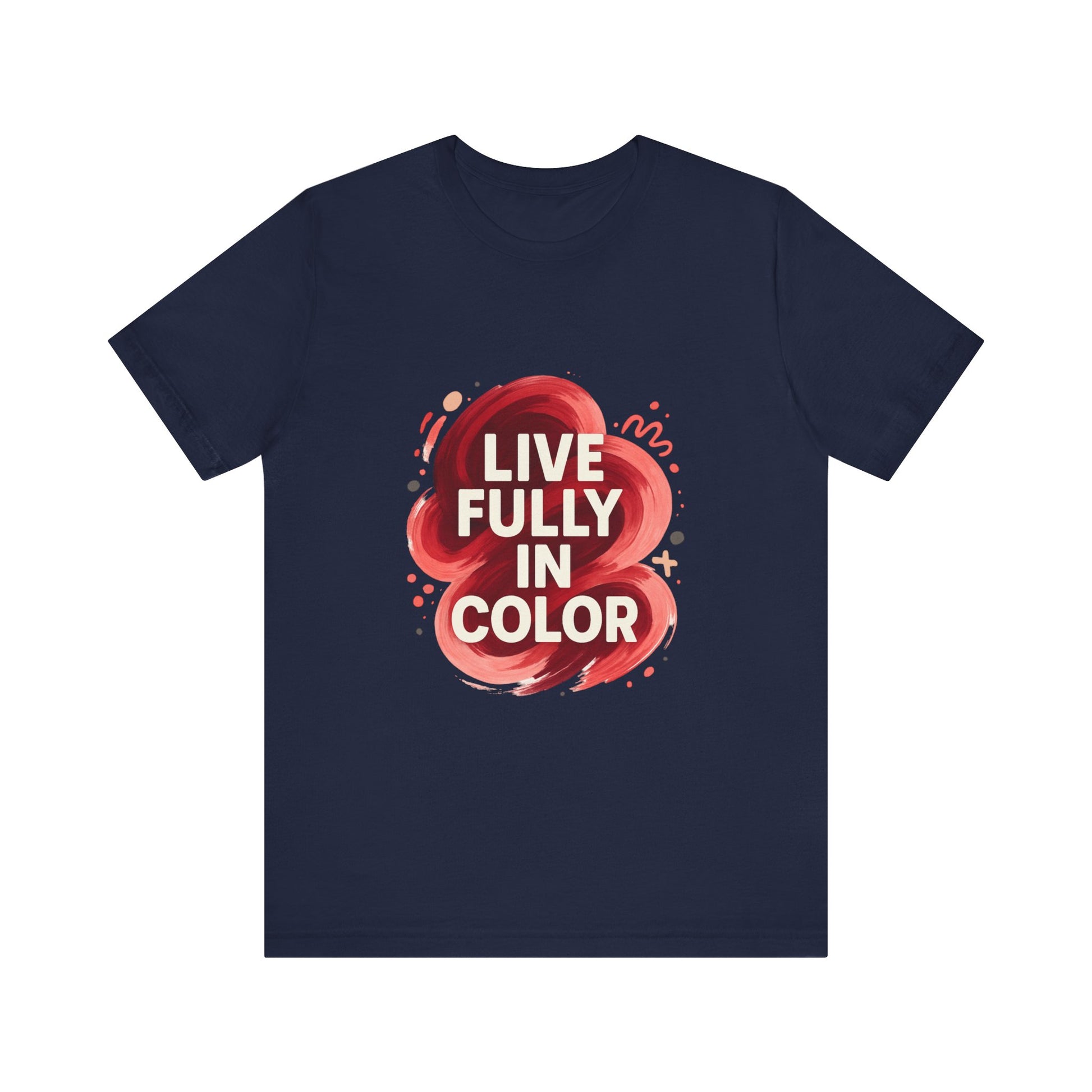 Short Sleeve Tee Bold Color Palette Cherry Coded - Oceanfront Products