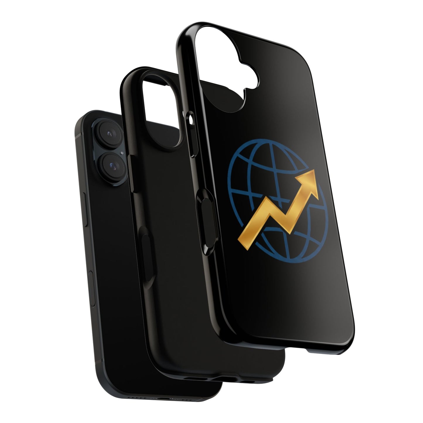 Phone Case — Global Growth Arrow Graphic (Investing & Business Motivational)