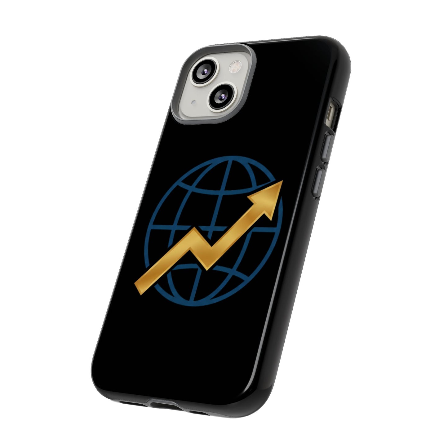 Phone Case — Global Growth Arrow Graphic (Investing & Business Motivational)