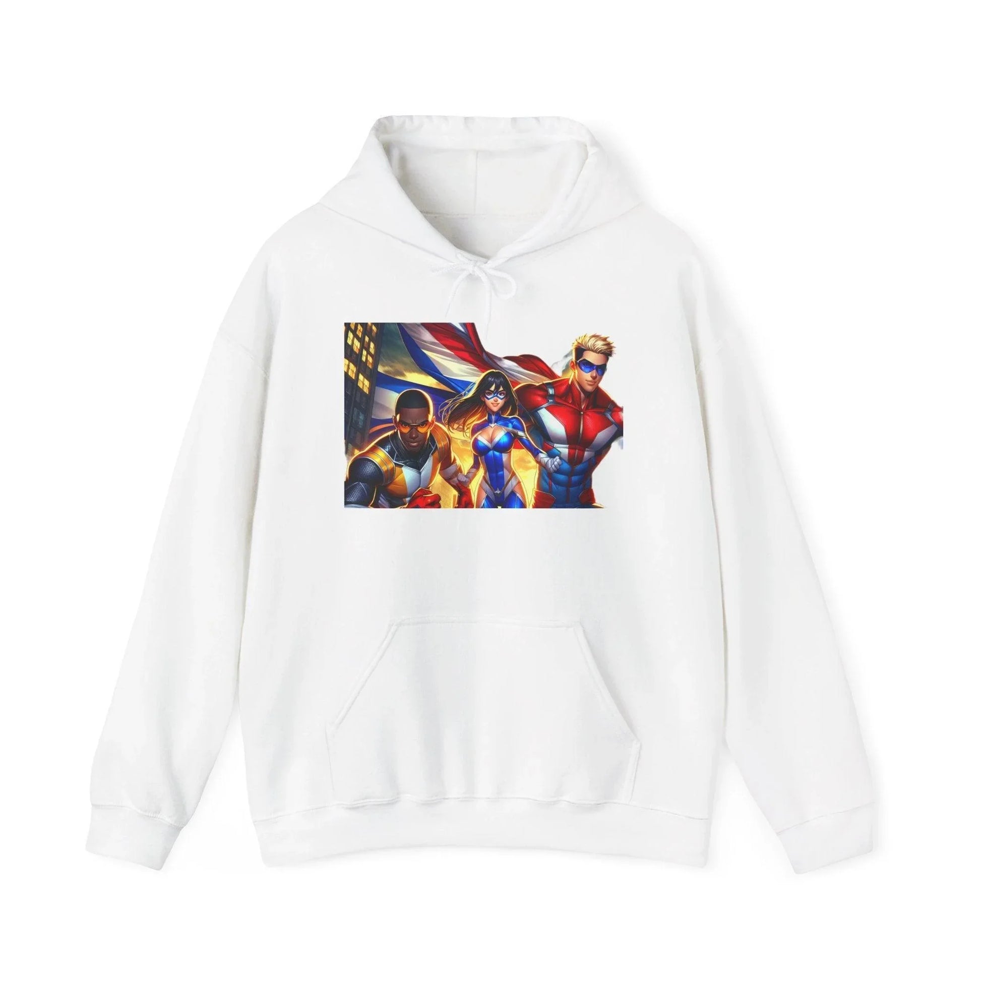 Superhero Hoodie - Save the World Superheros - Oceanfront Products