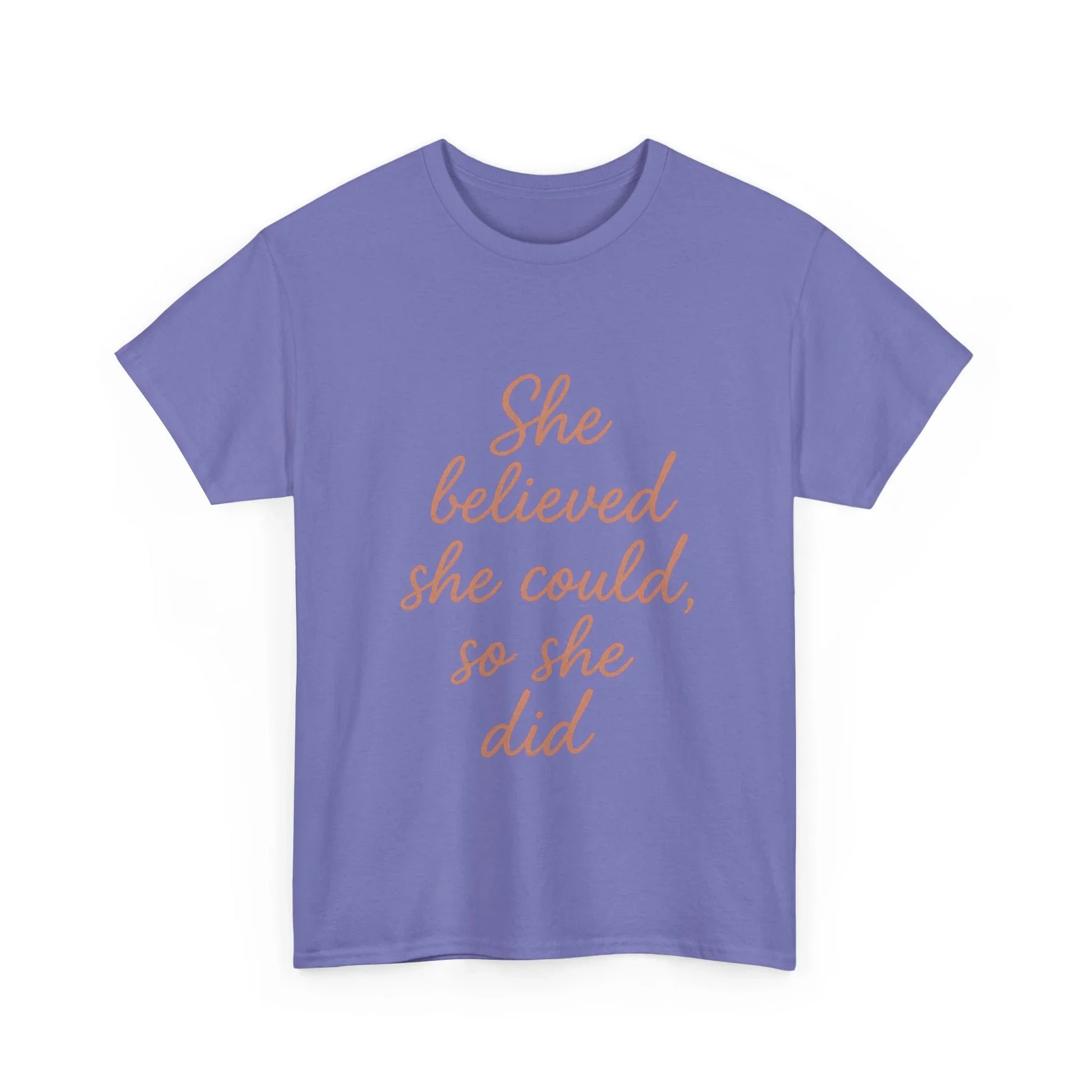 She Believed She Could, So She Did – Motivational Women’s Tee - Oceanfront Products