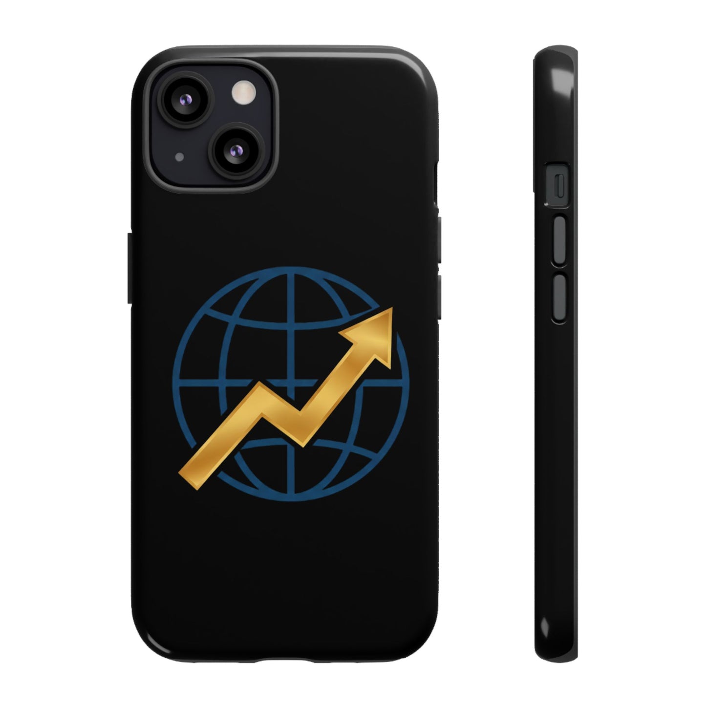 Phone Case — Global Growth Arrow Graphic (Investing & Business Motivational)