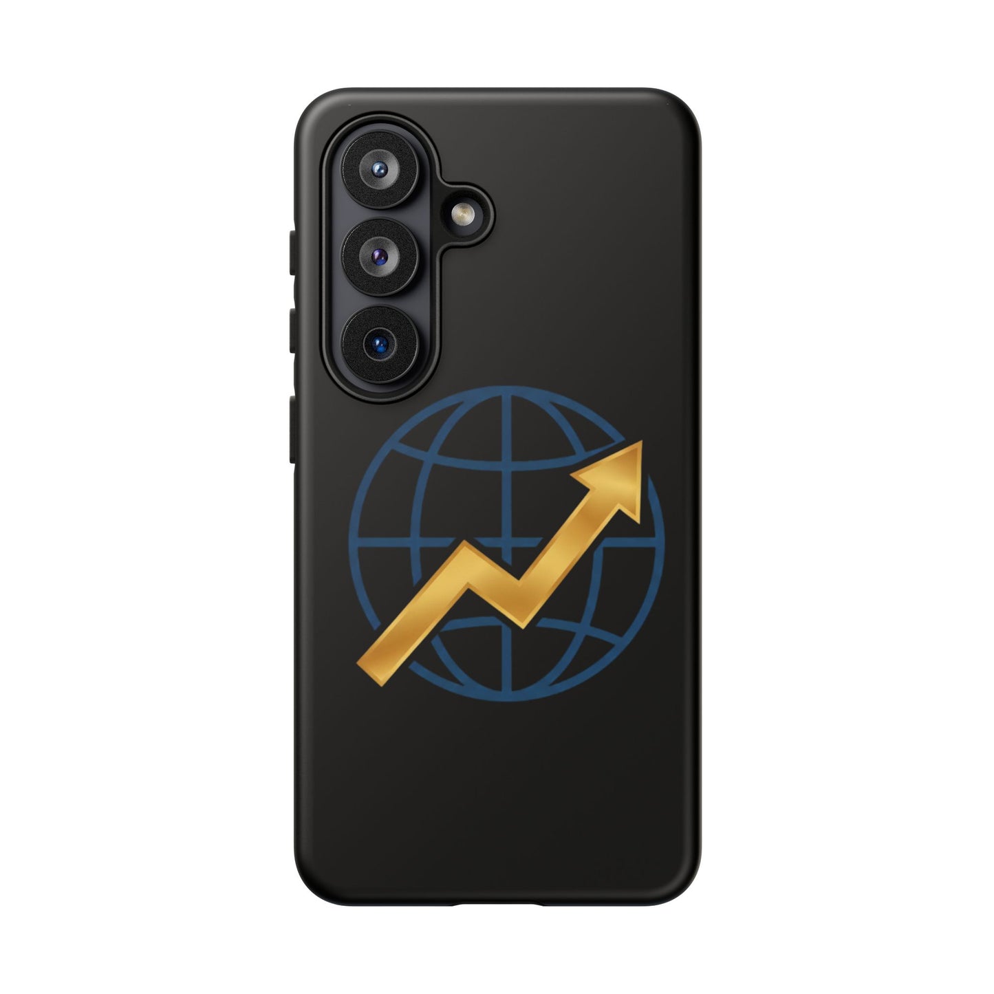 Phone Case — Global Growth Arrow Graphic (Investing & Business Motivational)