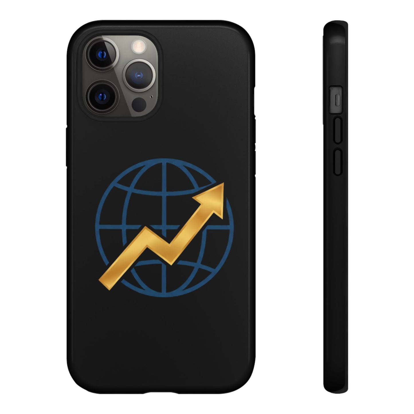 Phone Case — Global Growth Arrow Graphic (Investing & Business Motivational)