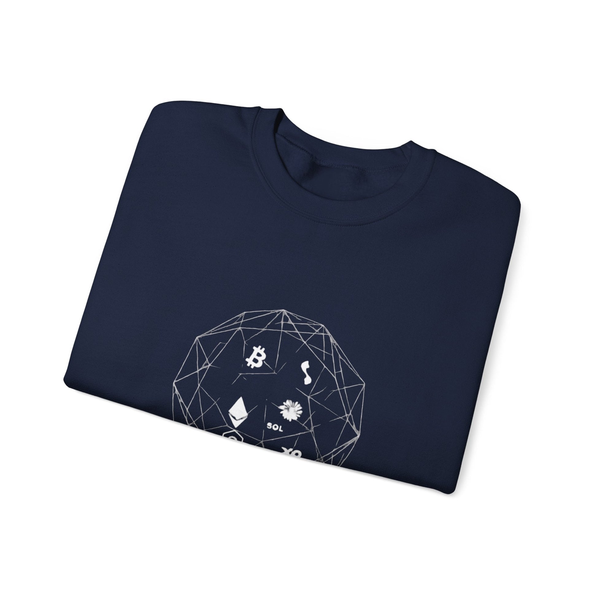 🌐 THE LEDGER.— Crypto Network Minimalist Print Printify