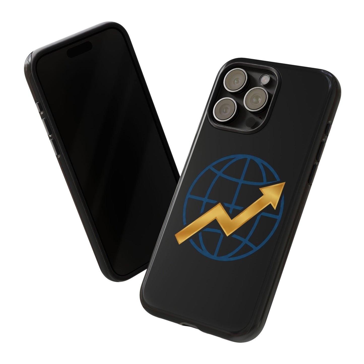 Phone Case — Global Growth Arrow Graphic (Investing & Business Motivational)