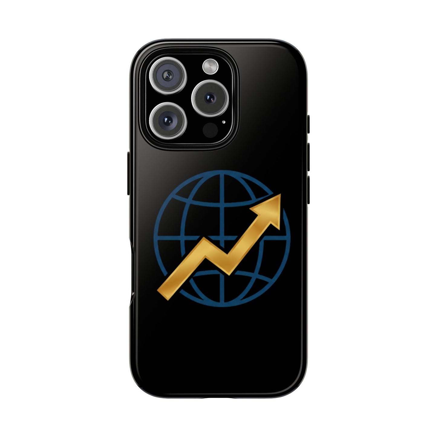 Phone Case — Global Growth Arrow Graphic (Investing & Business Motivational)