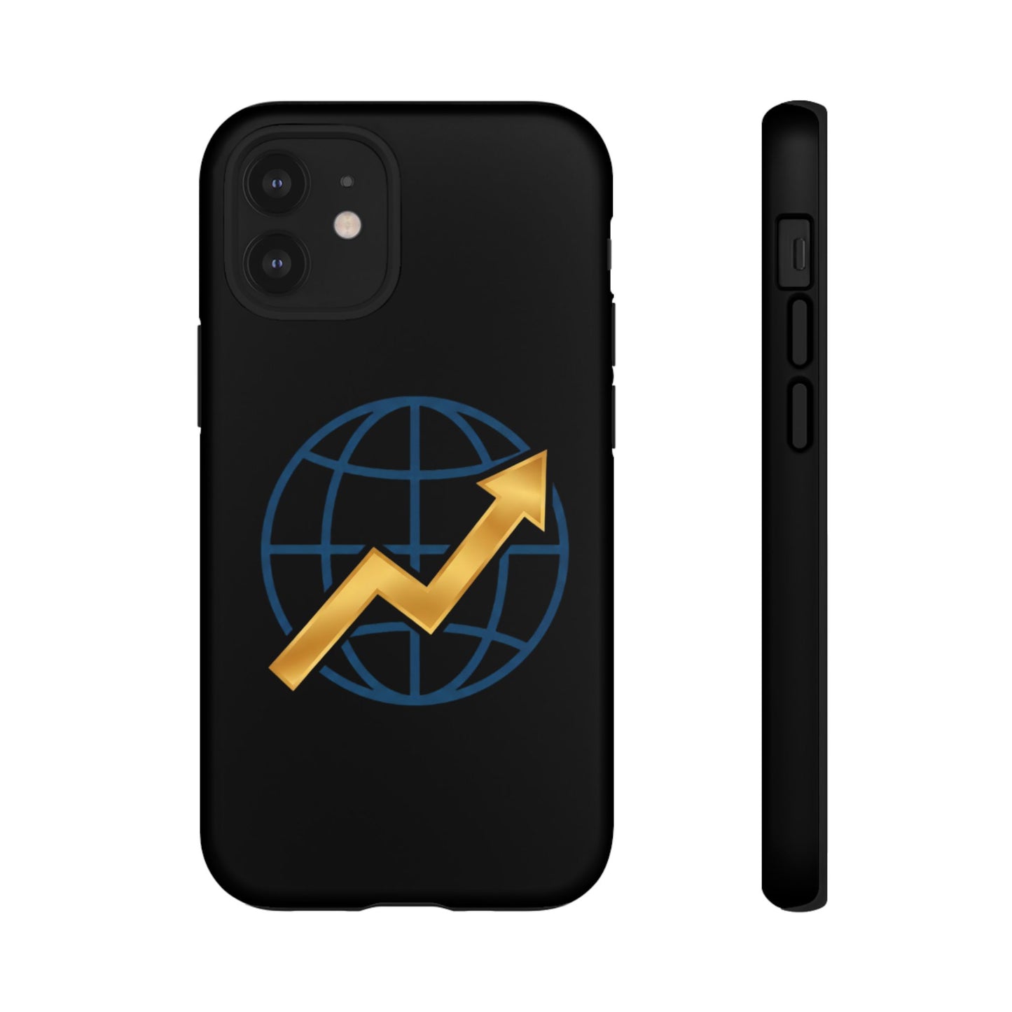 Phone Case — Global Growth Arrow Graphic (Investing & Business Motivational)
