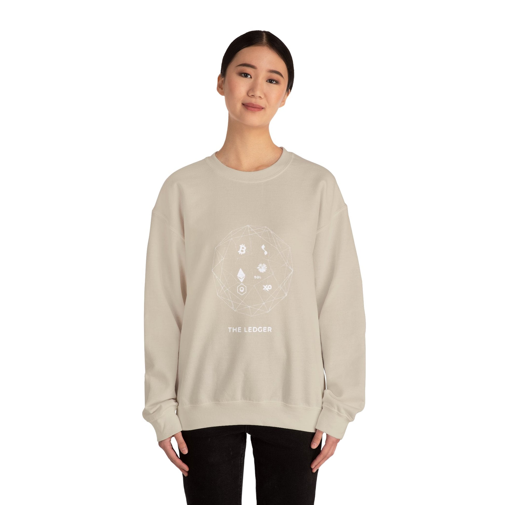 🌐 THE LEDGER.— Crypto Network Minimalist Print Printify