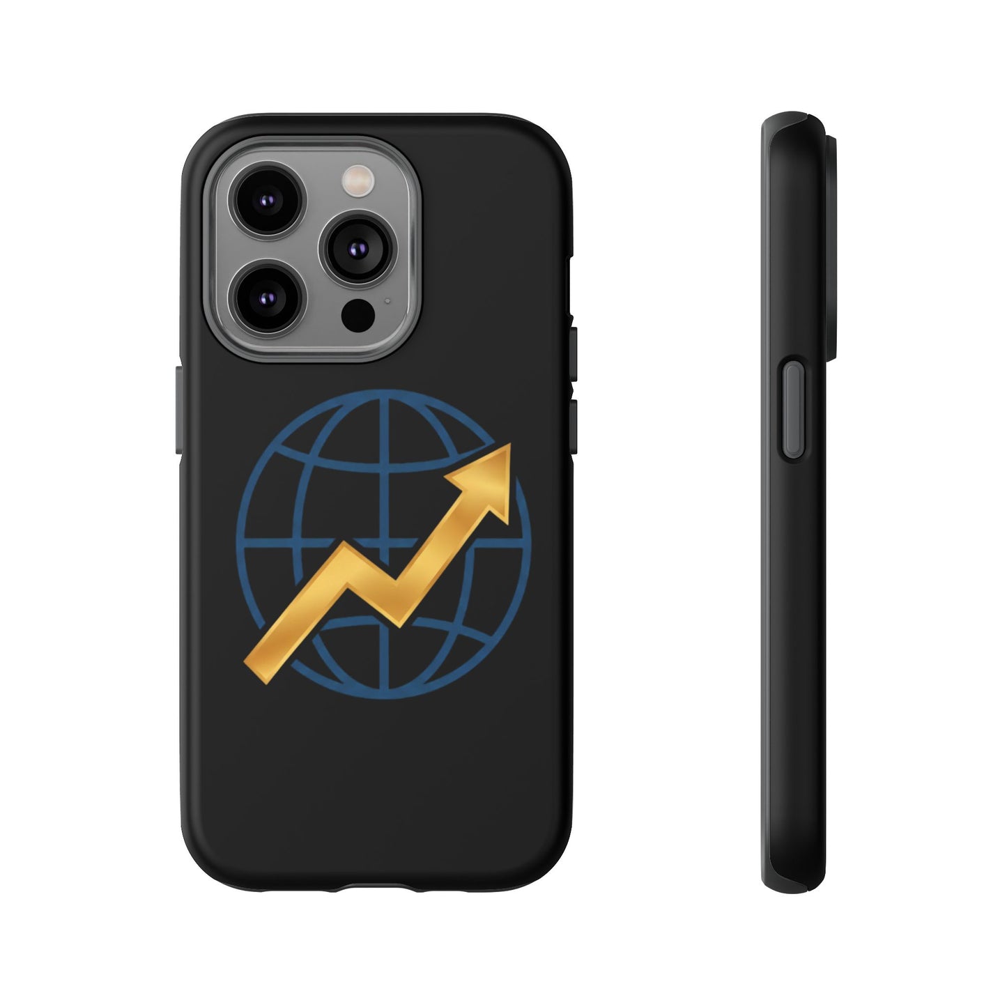 Phone Case — Global Growth Arrow Graphic (Investing & Business Motivational)