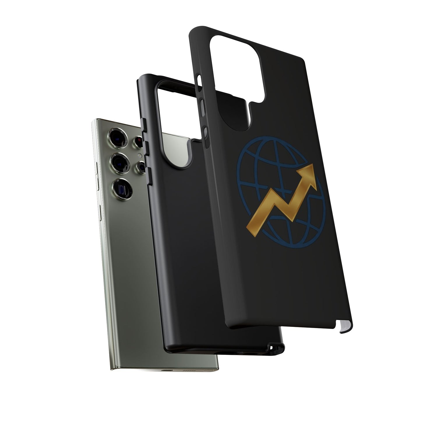 Phone Case — Global Growth Arrow Graphic (Investing & Business Motivational)