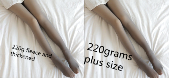 Oceanfront™ Soft-Life Thermal Sheer Leggings – 220 g Fleece Warmth, Bare-Leg Look ❄️ - Oceanfront Products