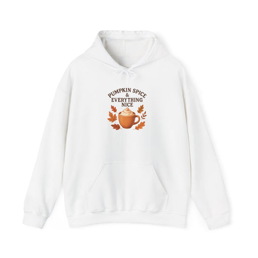 Hooded Sweatshirt - Pumpkin Spice Fall Vibes - Oceanfront Products