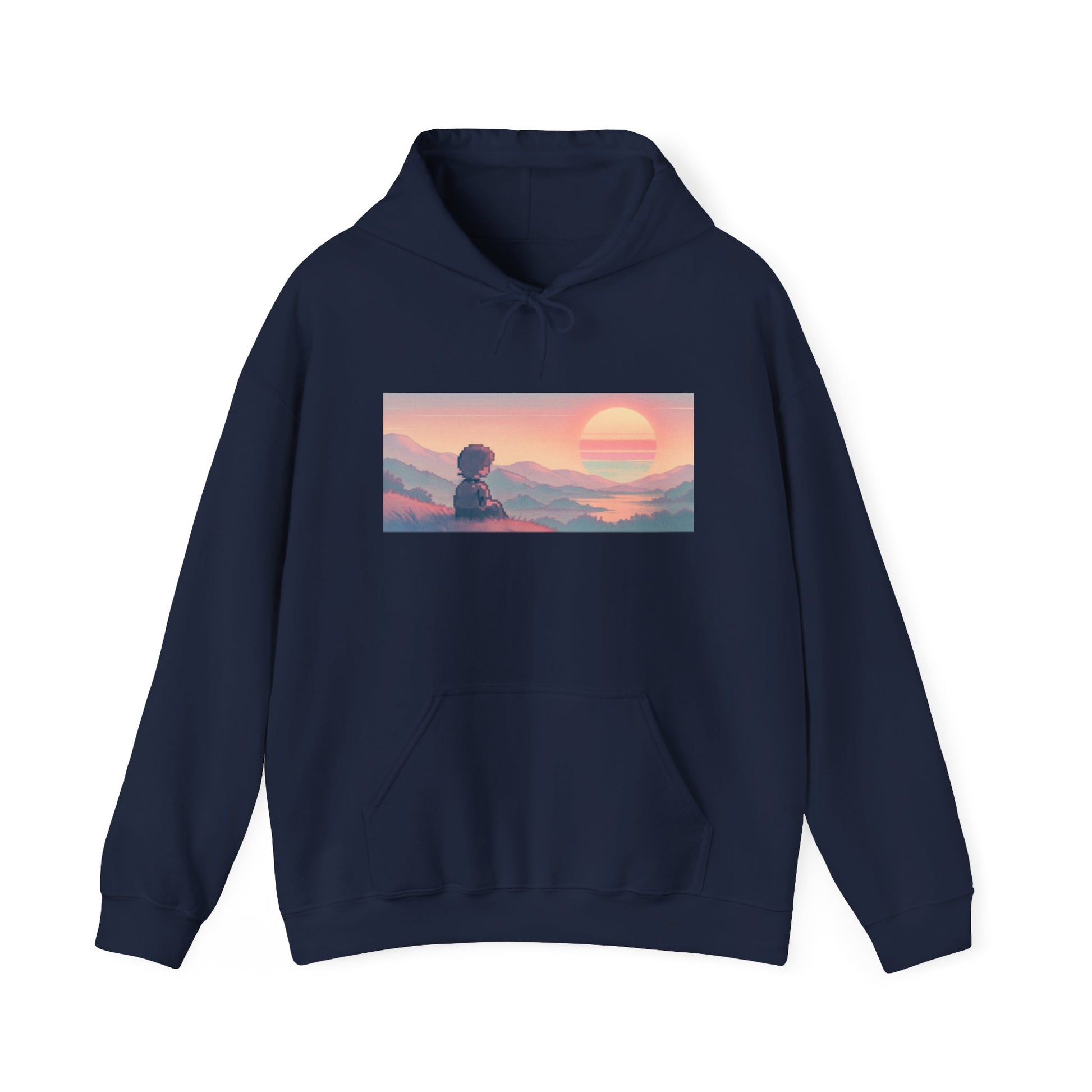 Oceanfront “Golden Hour Reflection” Sweatshirt – Unisex Heavy Blend™ Crewneck for Everyday Comfort - Oceanfront Products