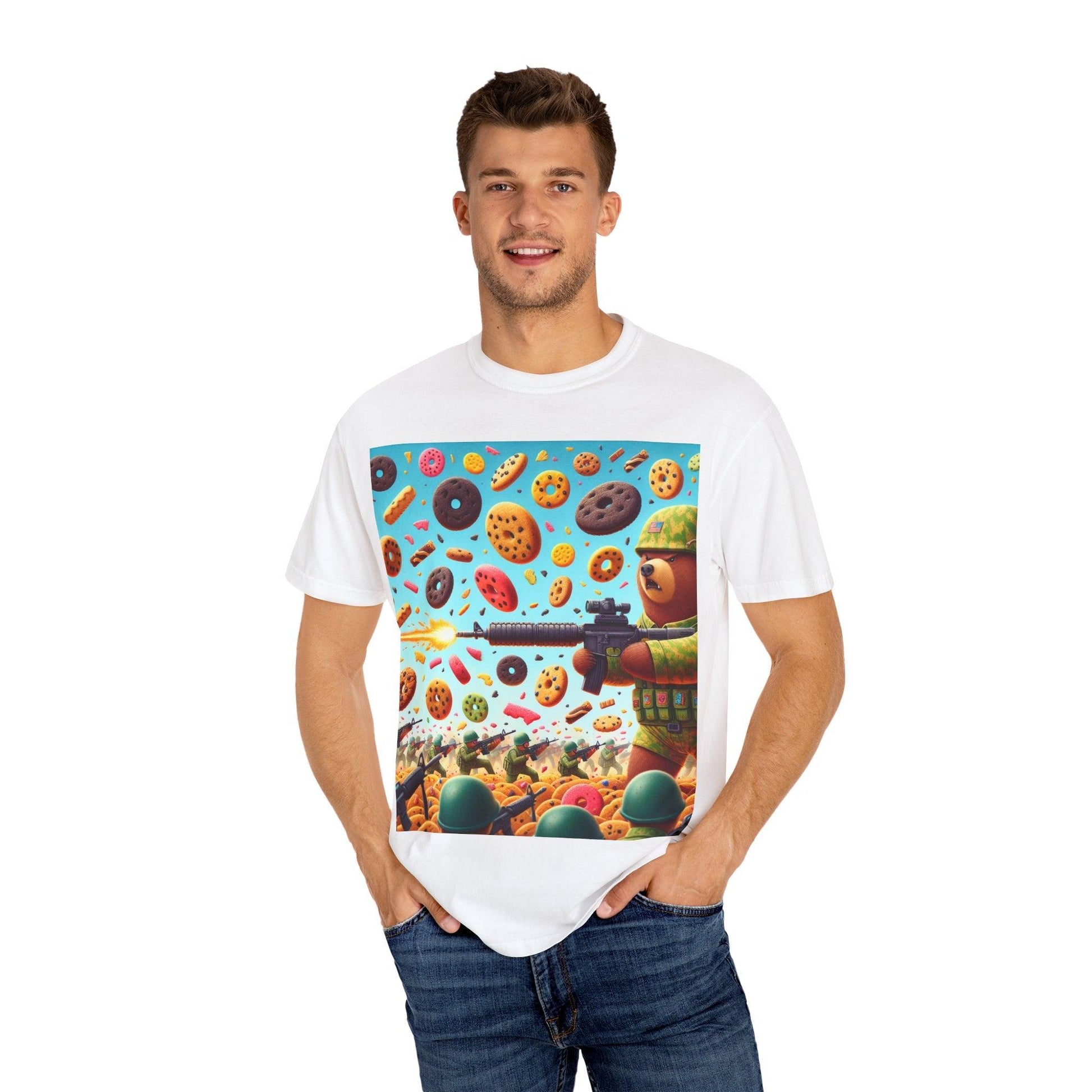T-Shirt Solider Bear in a Cookie War Design - Oceanfront Products
