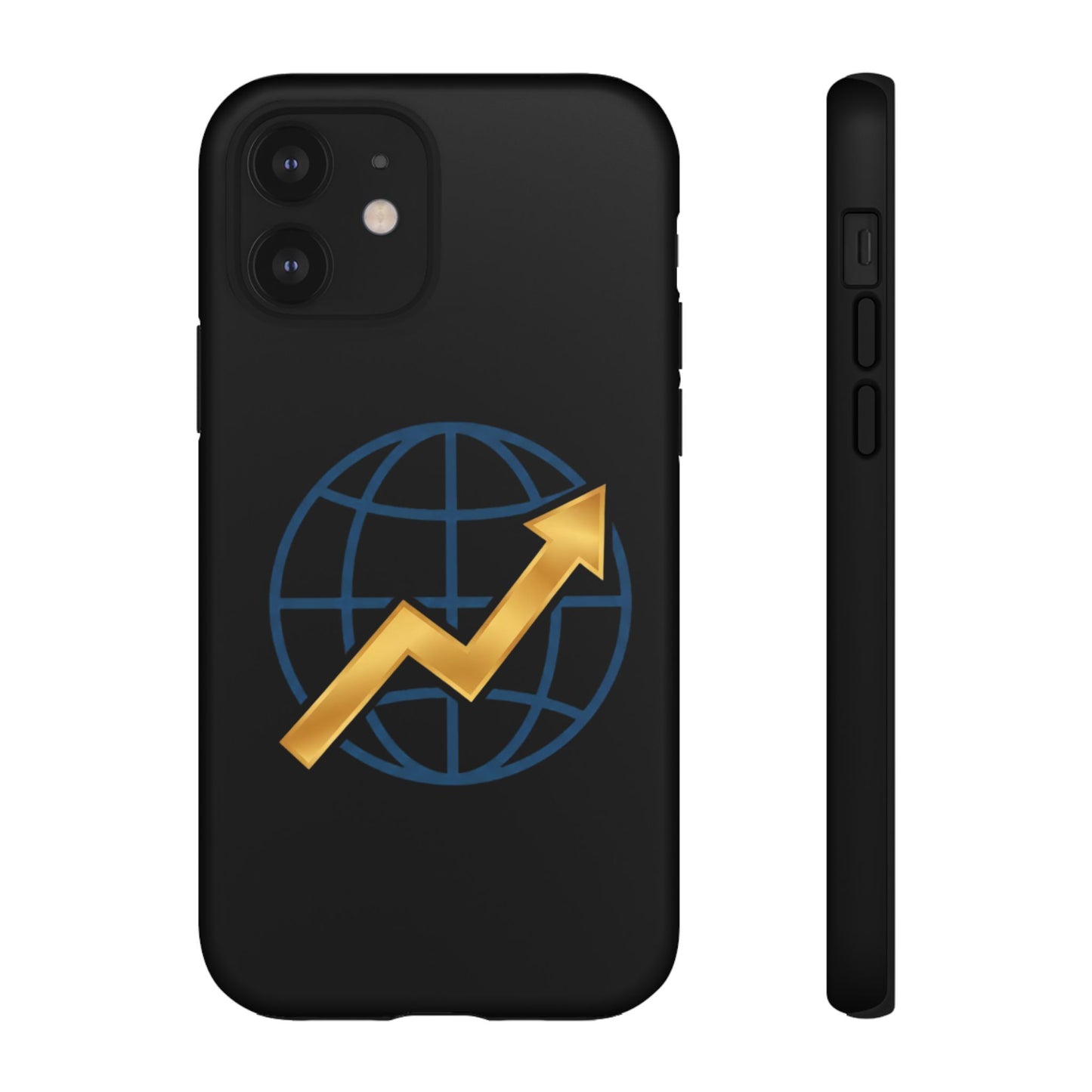 Phone Case — Global Growth Arrow Graphic (Investing & Business Motivational)