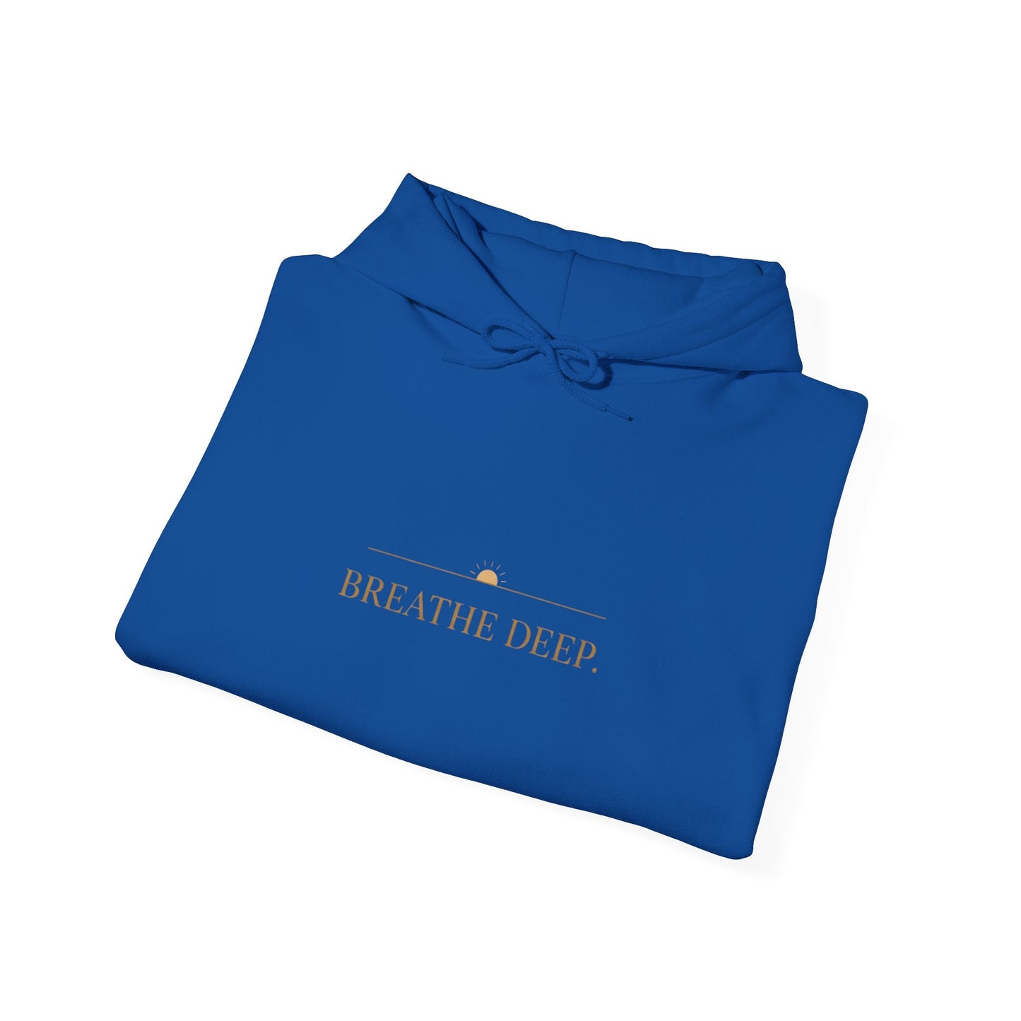Oceanfront “Breathe Deep” Hoodie | Oversized Luxury Comfortwear | Coastal Minimalist Streetwear Printify