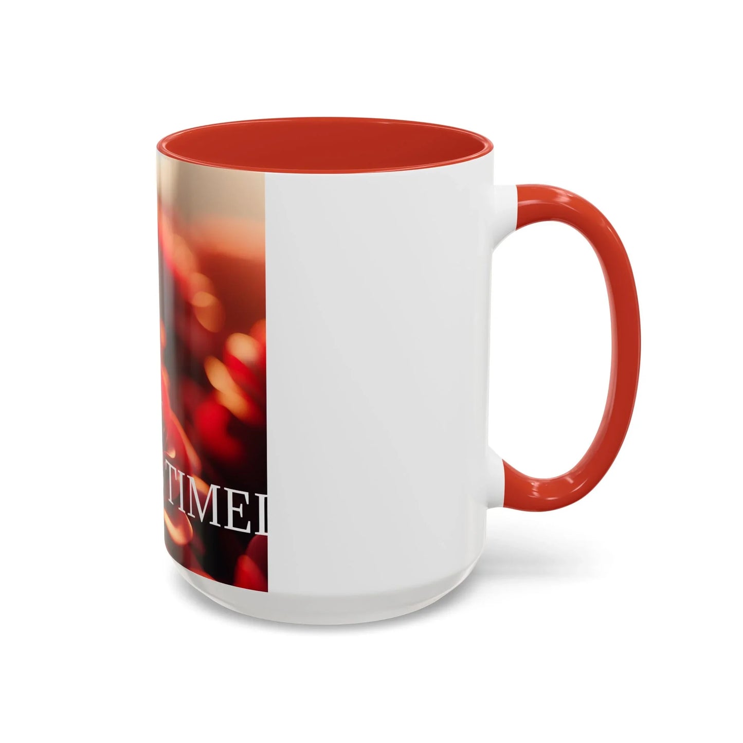 Mug - Rose Petal Timeless Love Accent Coffee Mug (11, 15oz) - Oceanfront Products