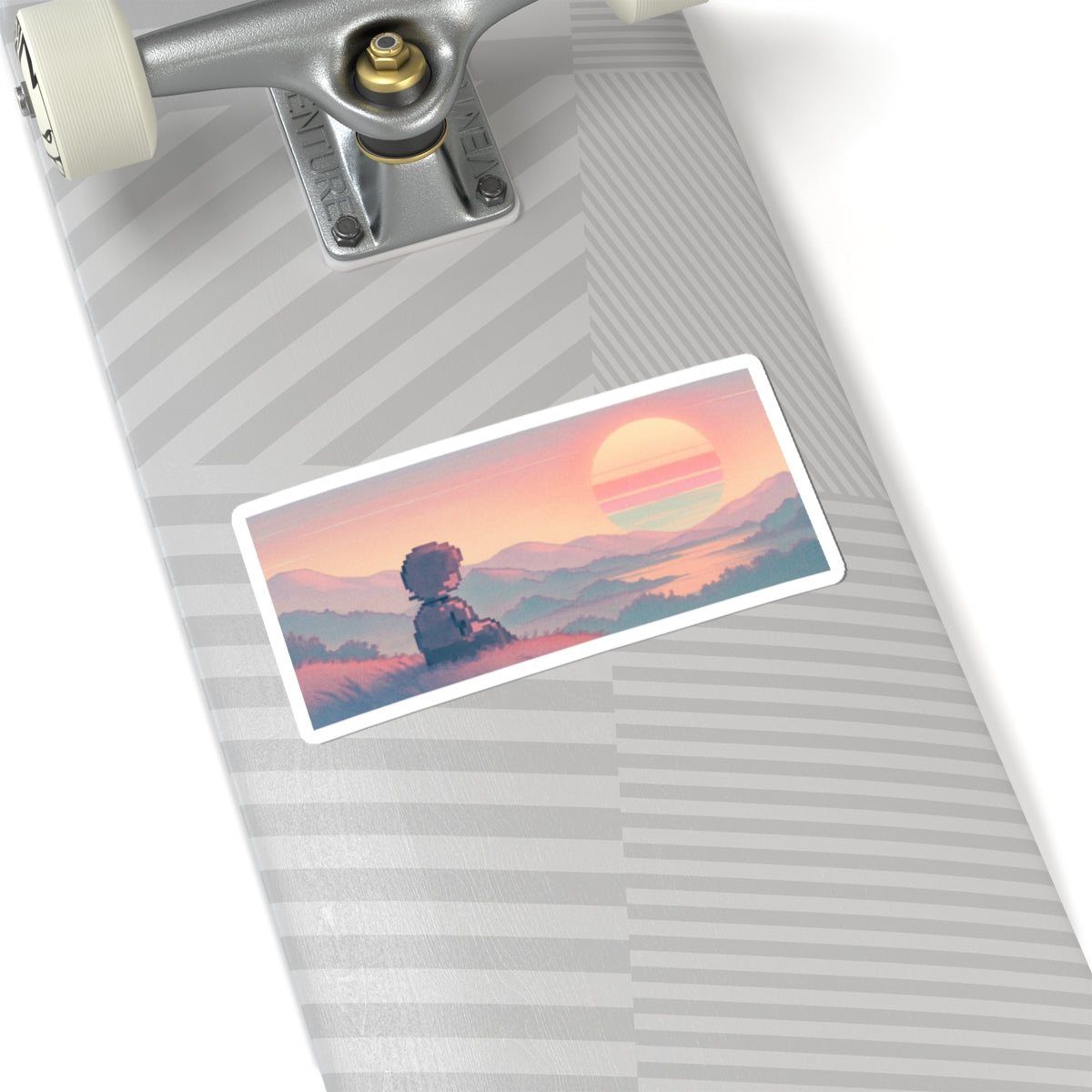 Lo-fi Anime/Vaporwave Kiss-Cut Stickers - Oceanfront Products