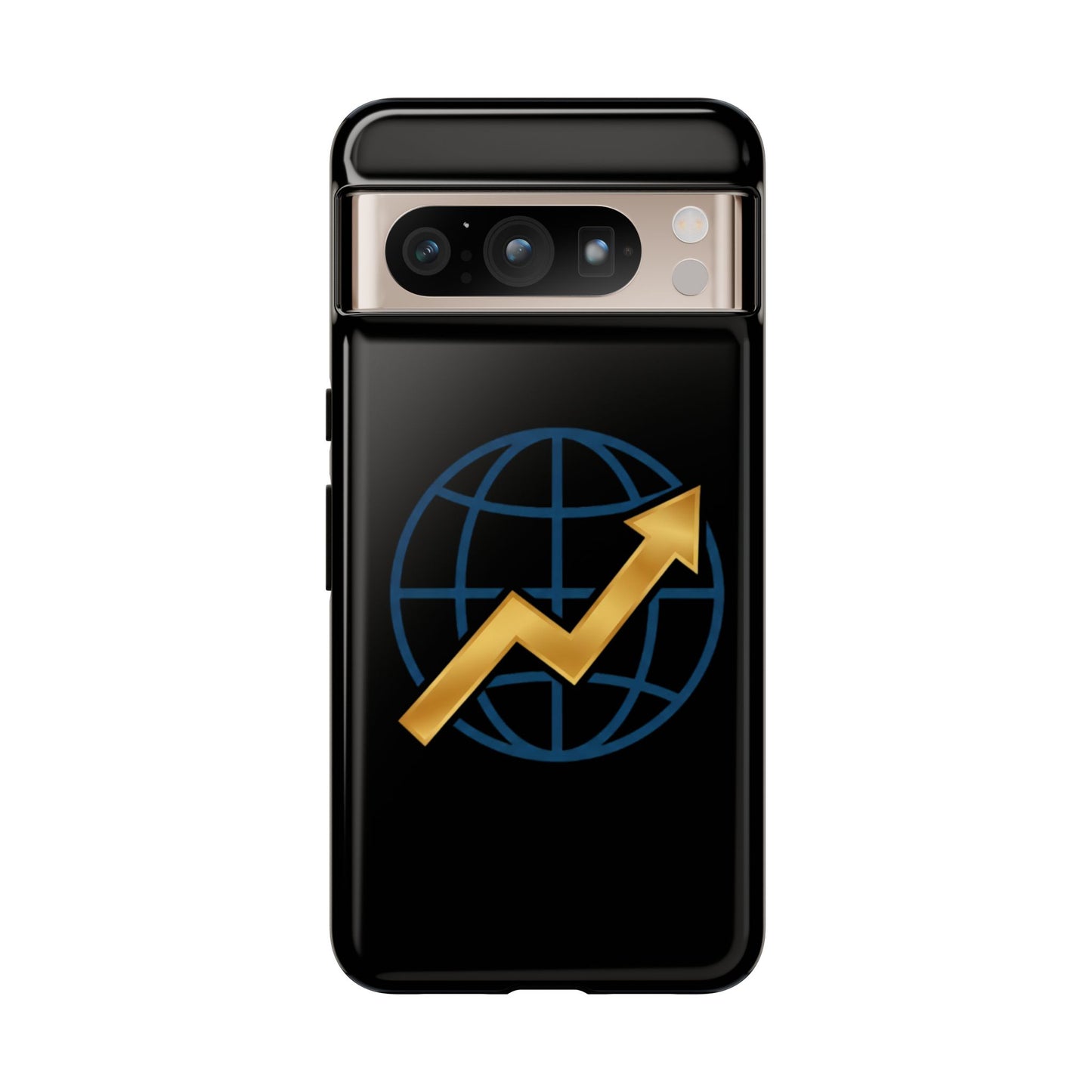 Phone Case — Global Growth Arrow Graphic (Investing & Business Motivational)