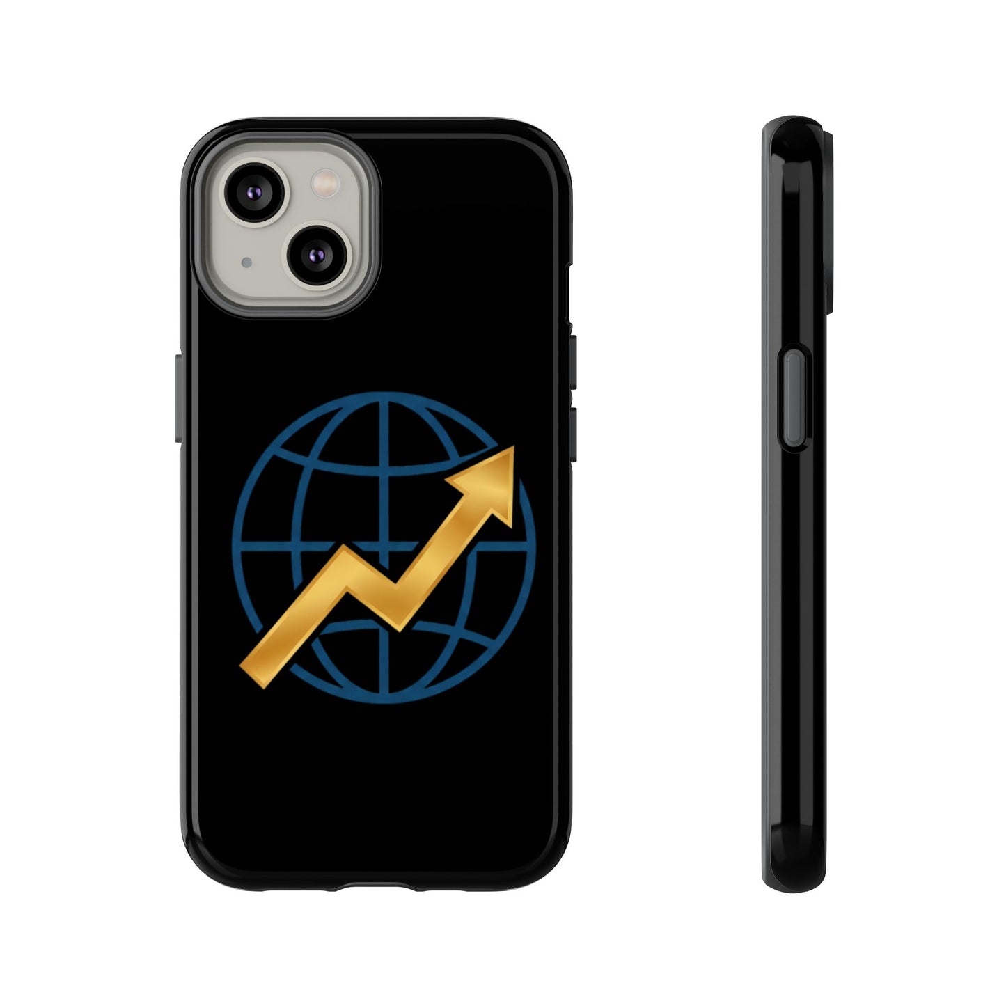 Phone Case — Global Growth Arrow Graphic (Investing & Business Motivational)