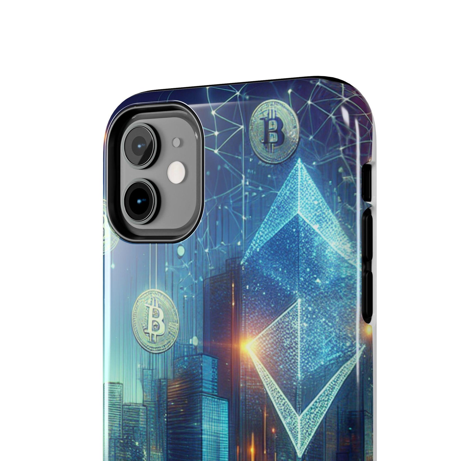 Phone Case - Cryptocurrency Enthusiasts Futuristic Design - Oceanfront Products