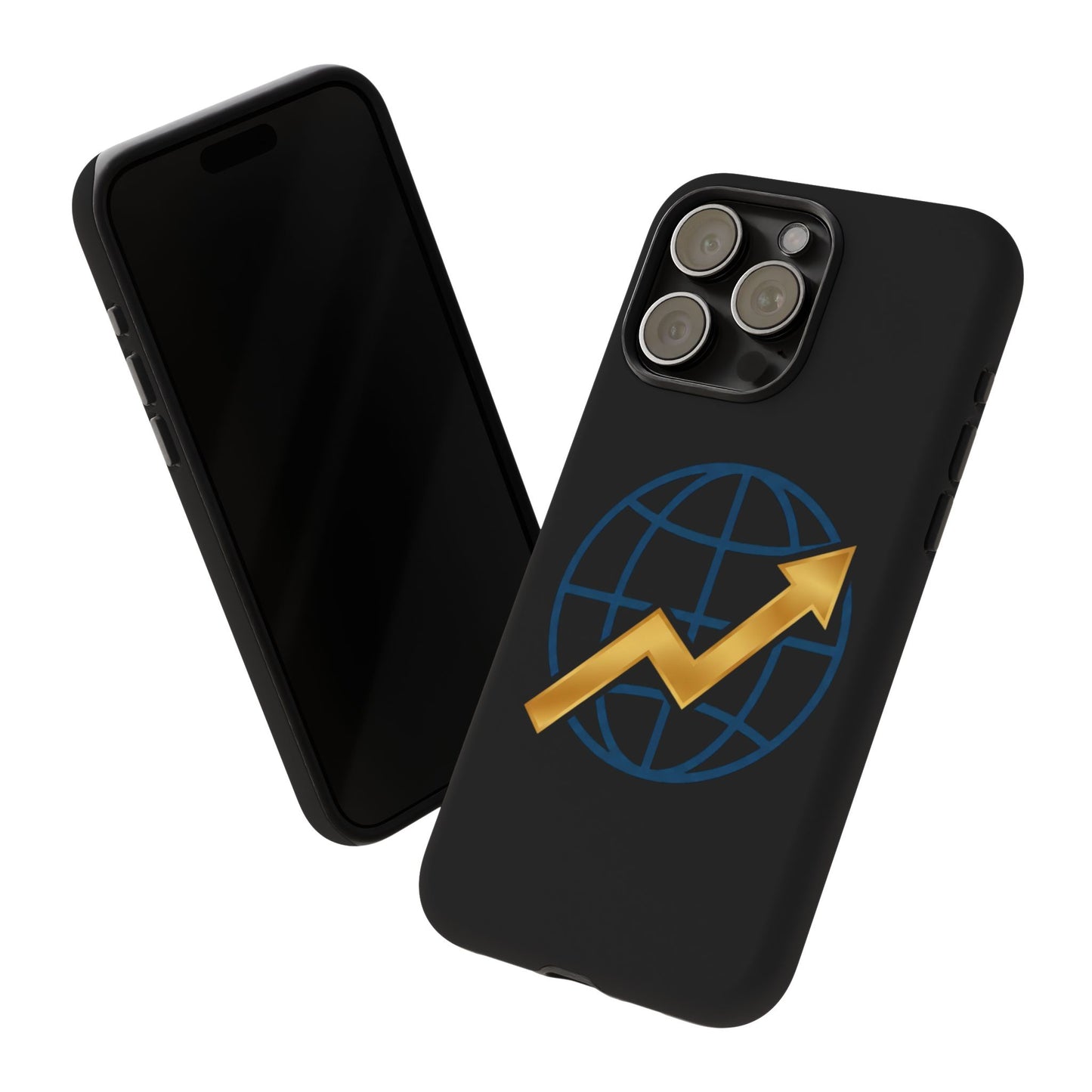 Phone Case — Global Growth Arrow Graphic (Investing & Business Motivational)