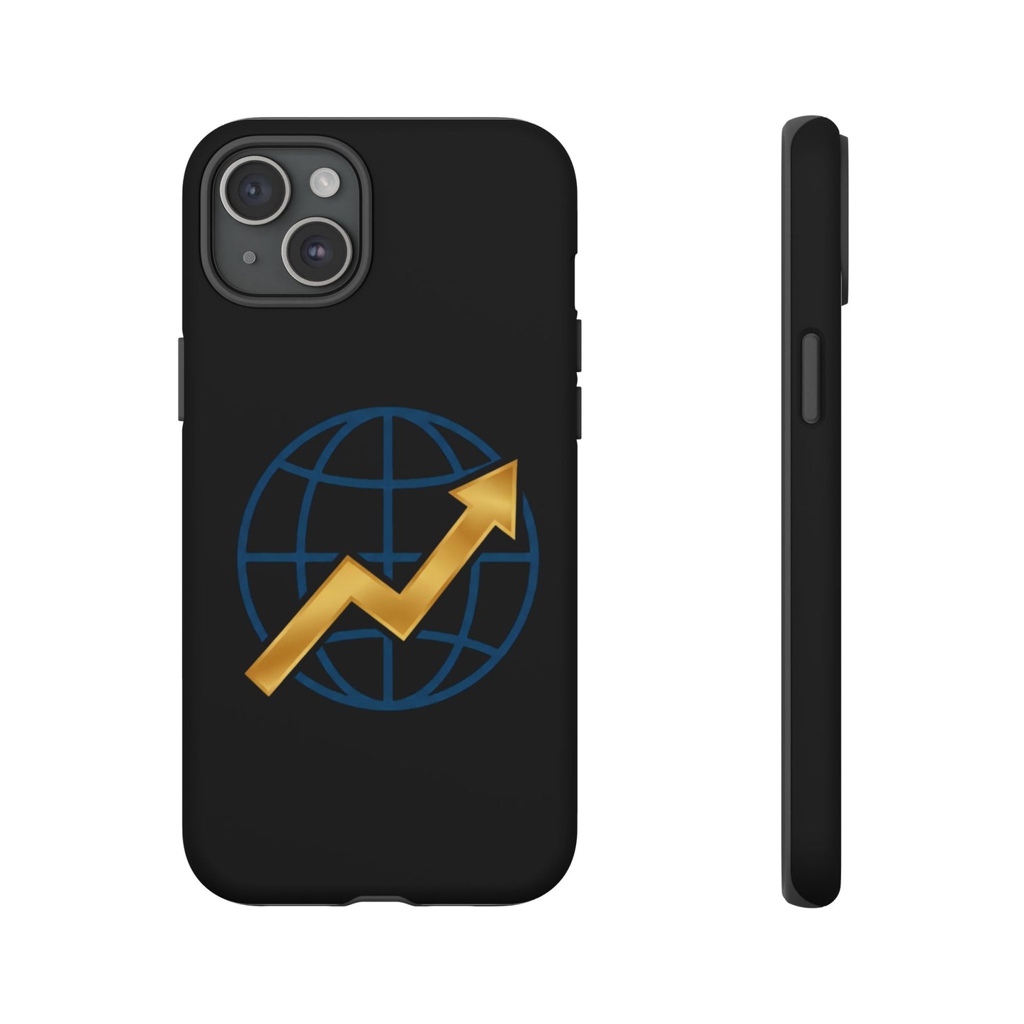 Phone Case — Global Growth Arrow Graphic (Investing & Business Motivational)